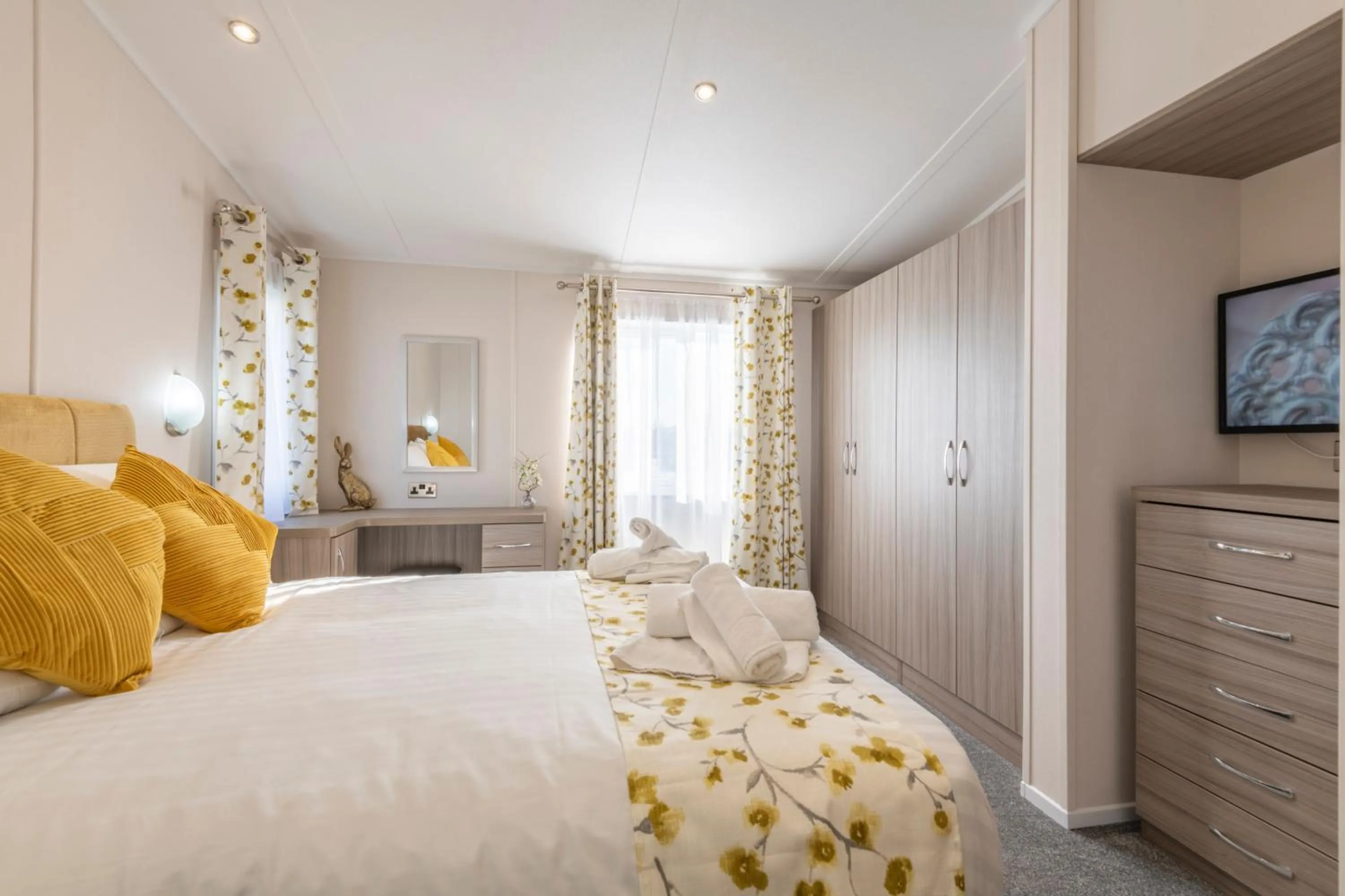 Bedroom, Bed in Marine Holiday Park