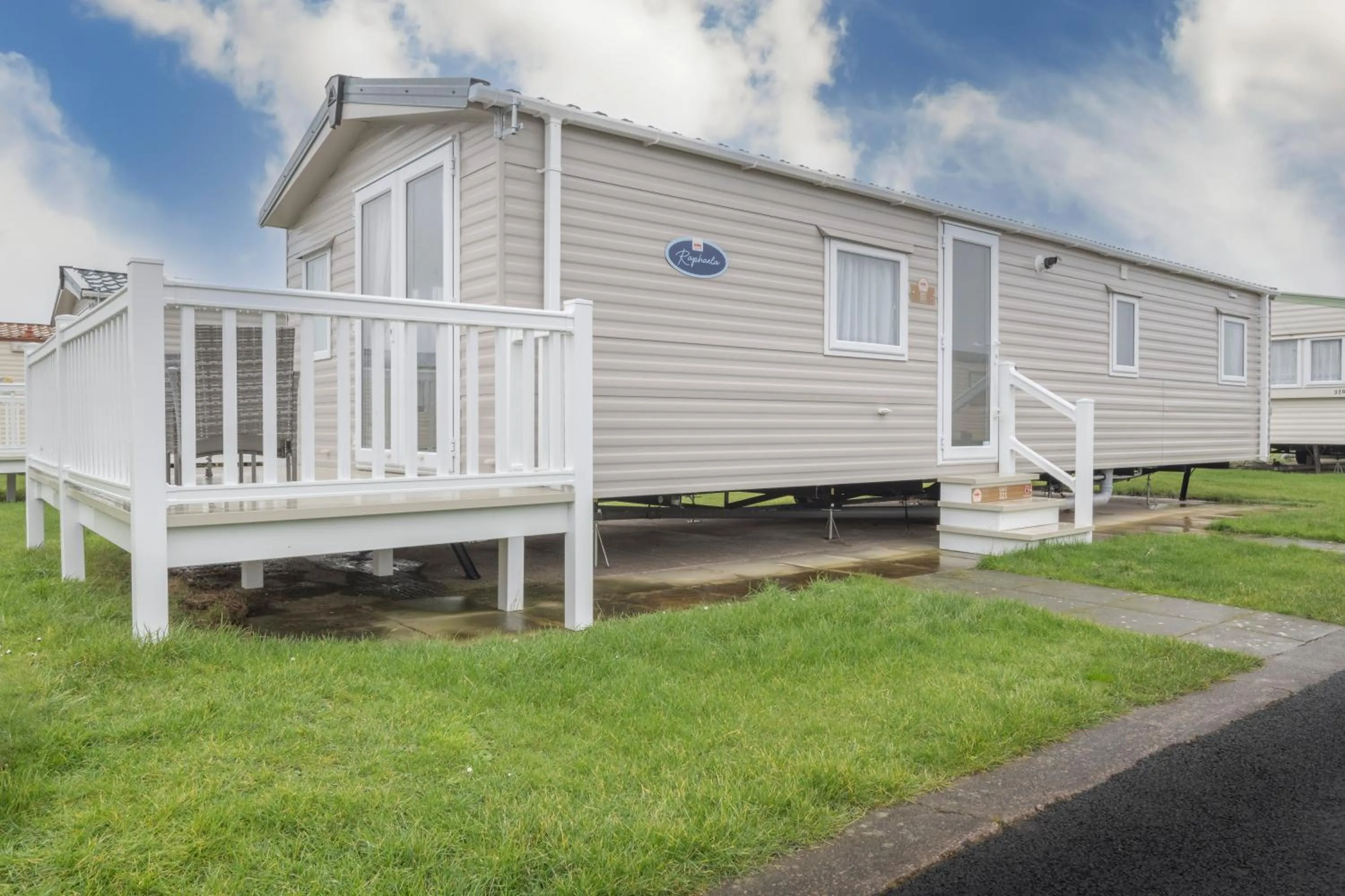 Patio in Marine Holiday Park