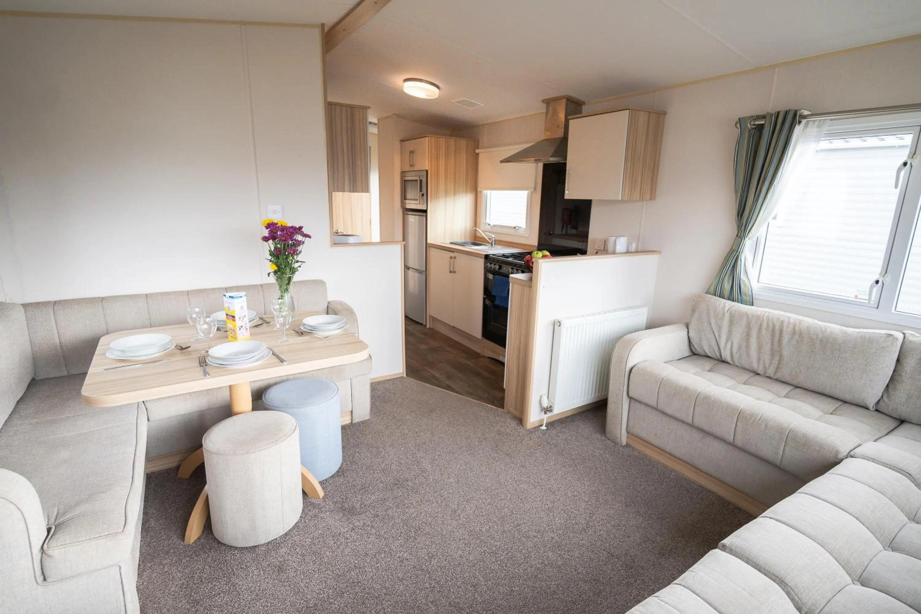 Kitchen or kitchenette in Marine Holiday Park