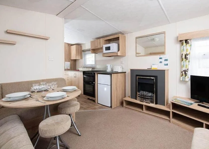 Kitchen or kitchenette in Marine Holiday Park