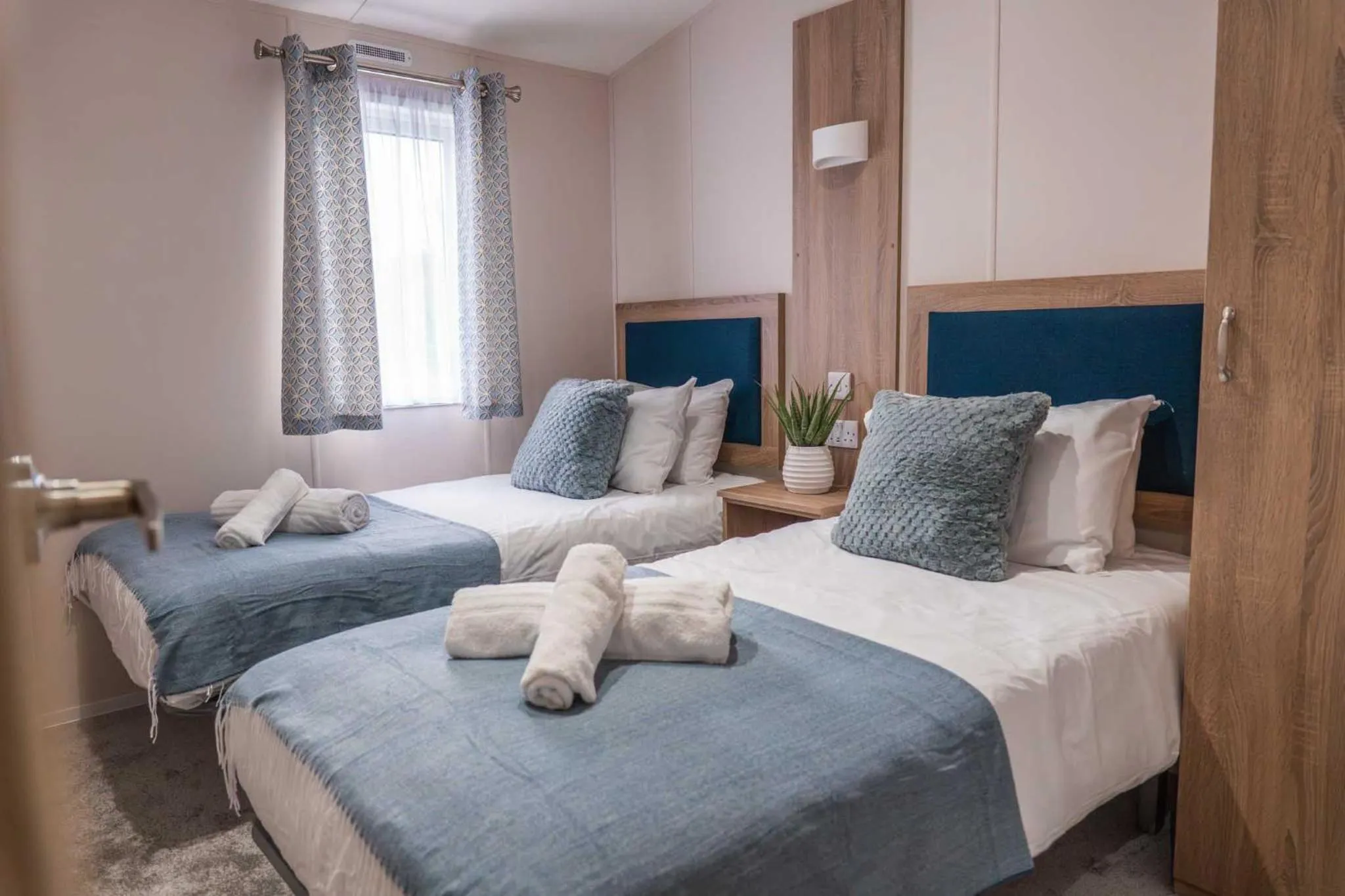 Bed in Marine Holiday Park