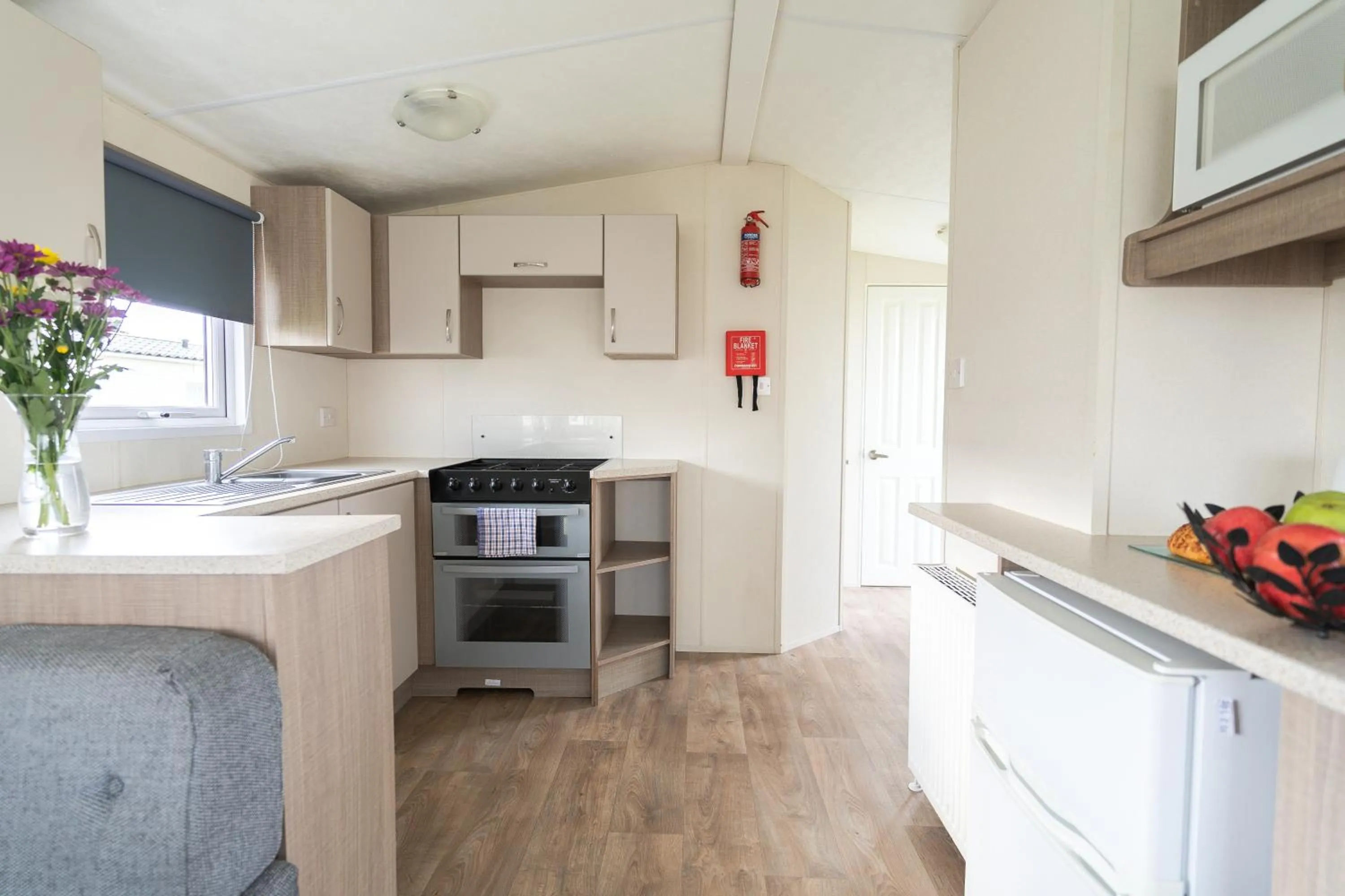 Kitchen or kitchenette in Marine Holiday Park
