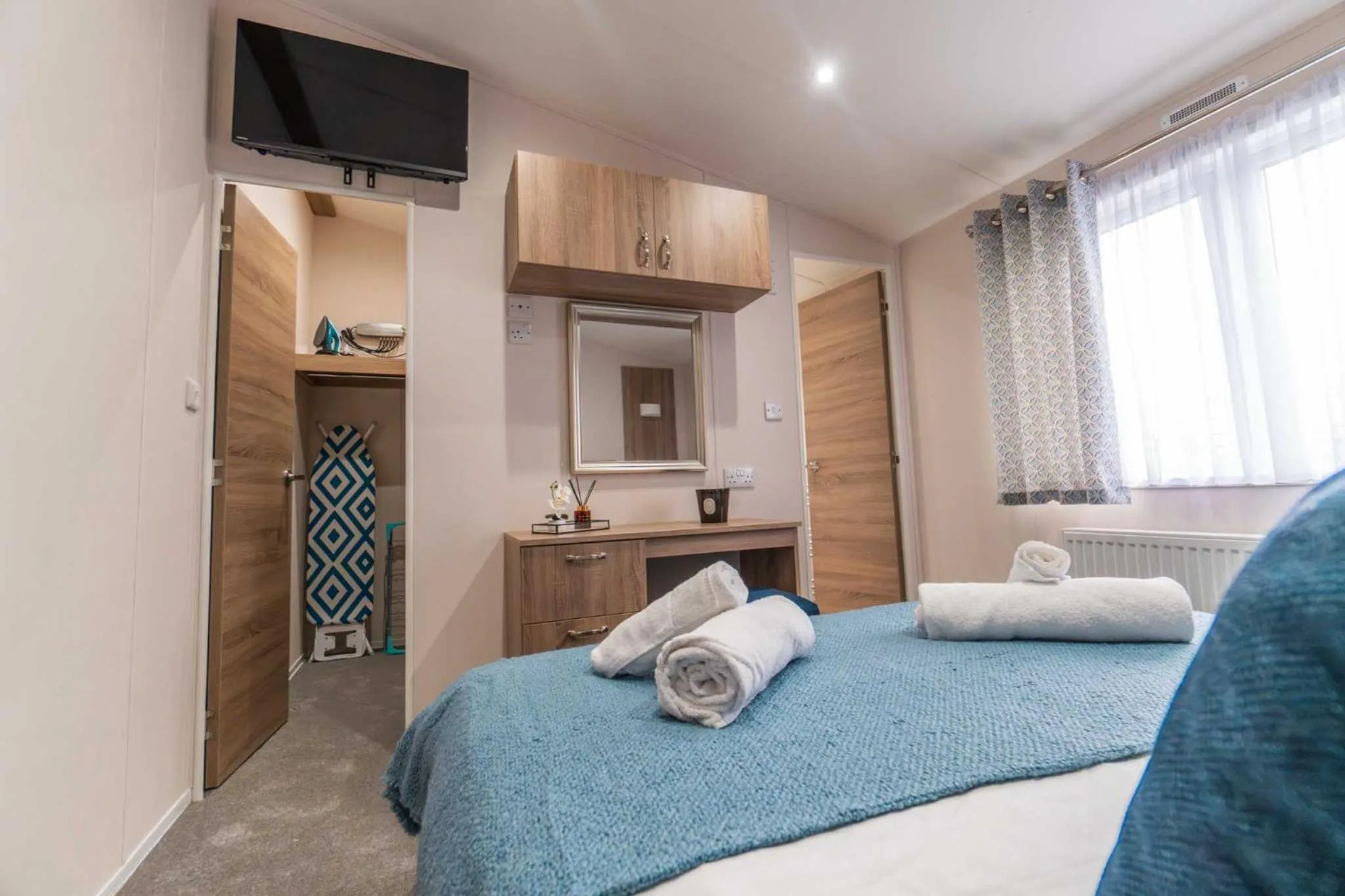 Bed in Marine Holiday Park