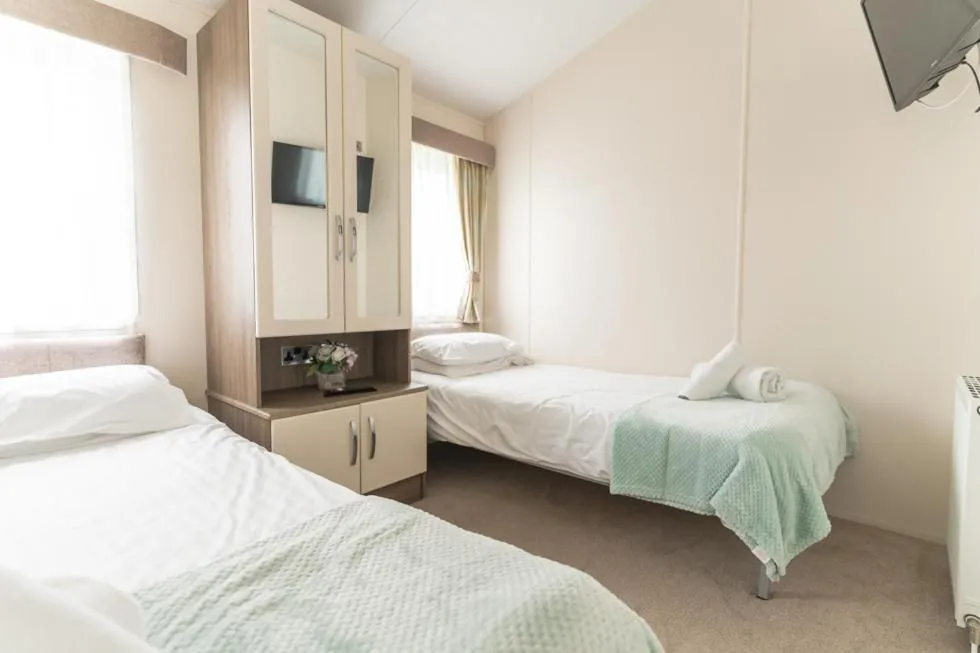 Bed in Marine Holiday Park