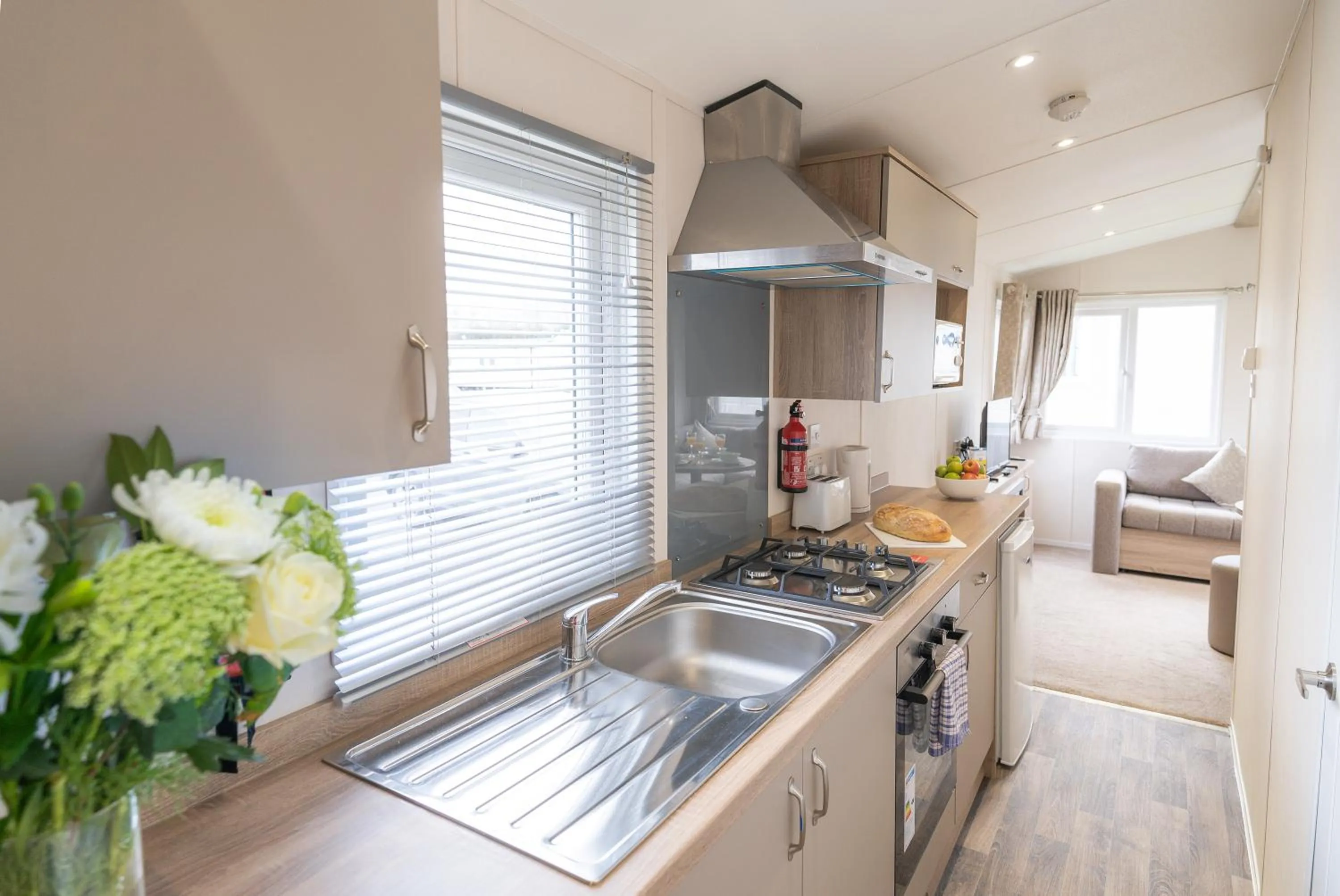 Kitchen or kitchenette in Marine Holiday Park