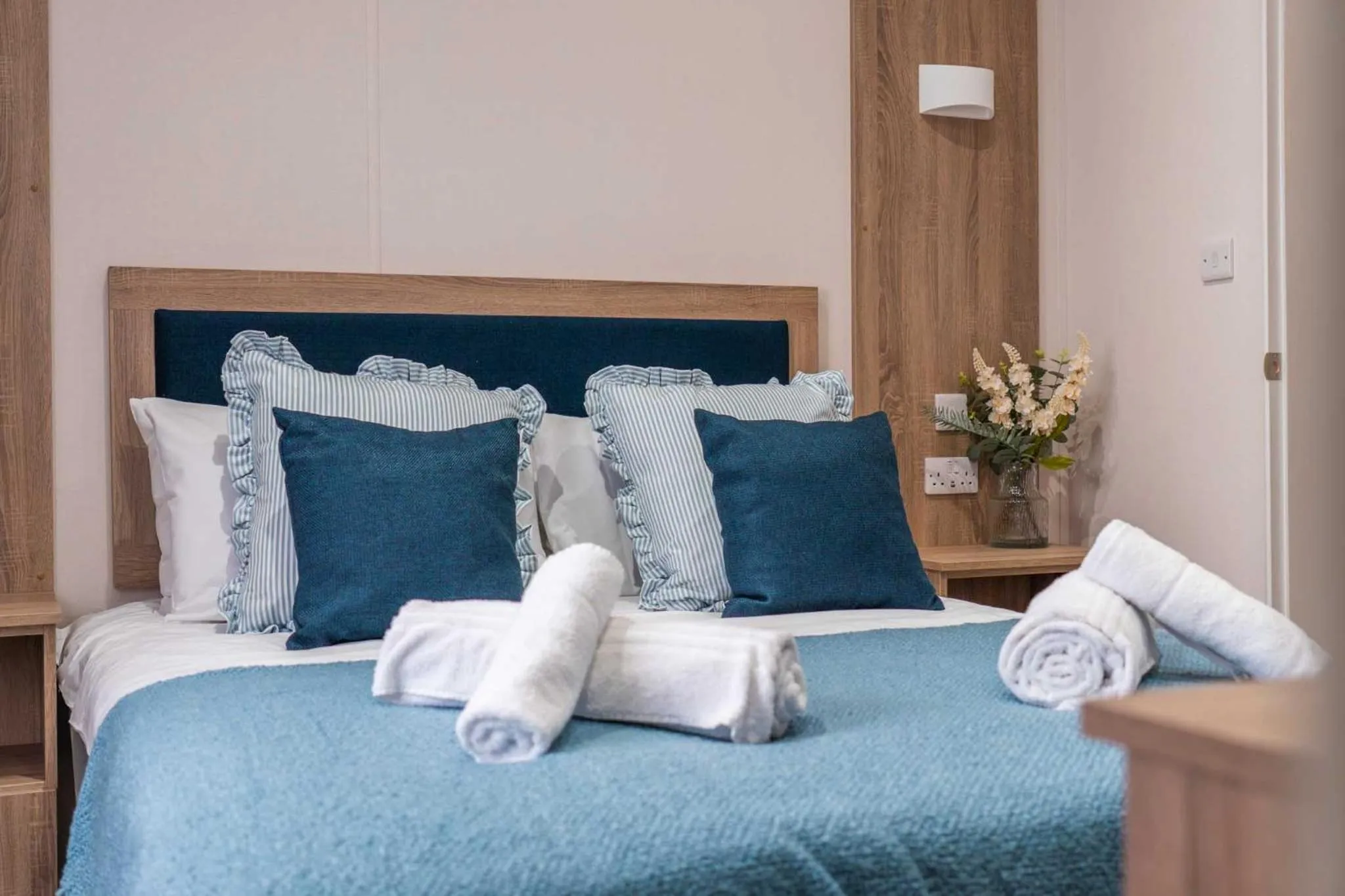 Bed in Marine Holiday Park