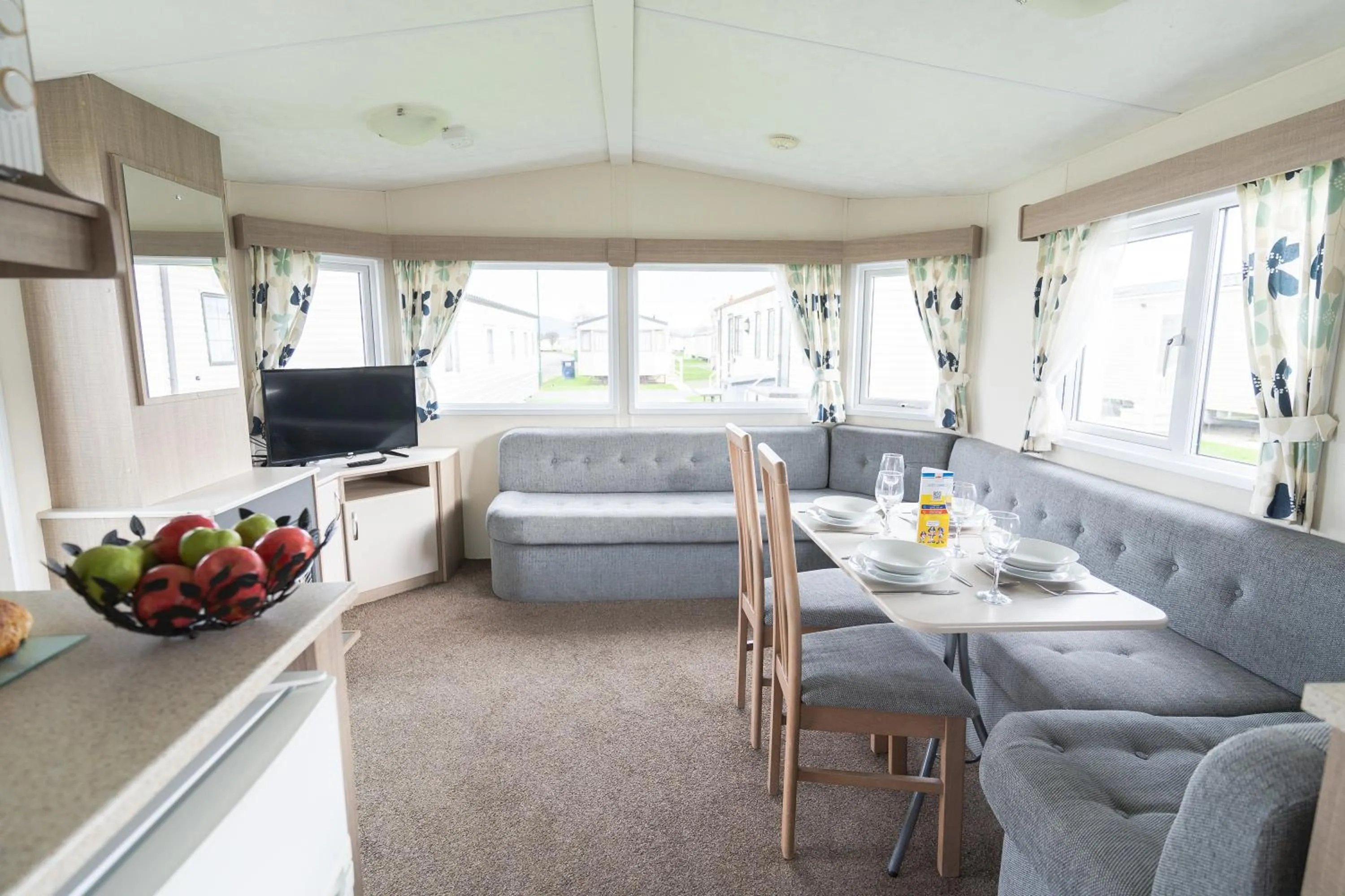 Kitchen or kitchenette in Marine Holiday Park