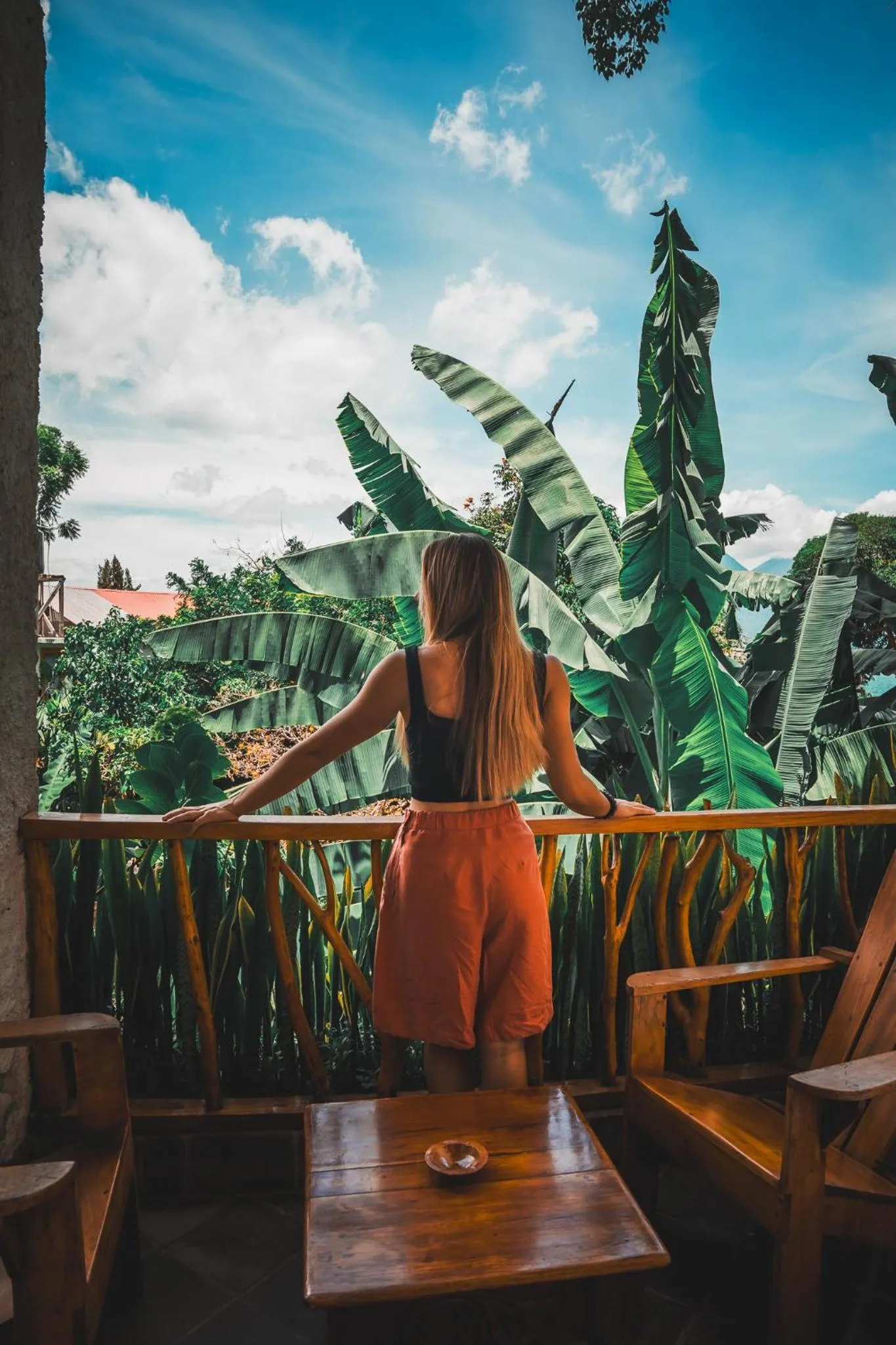 Balcony/Terrace in Lush Atitlán