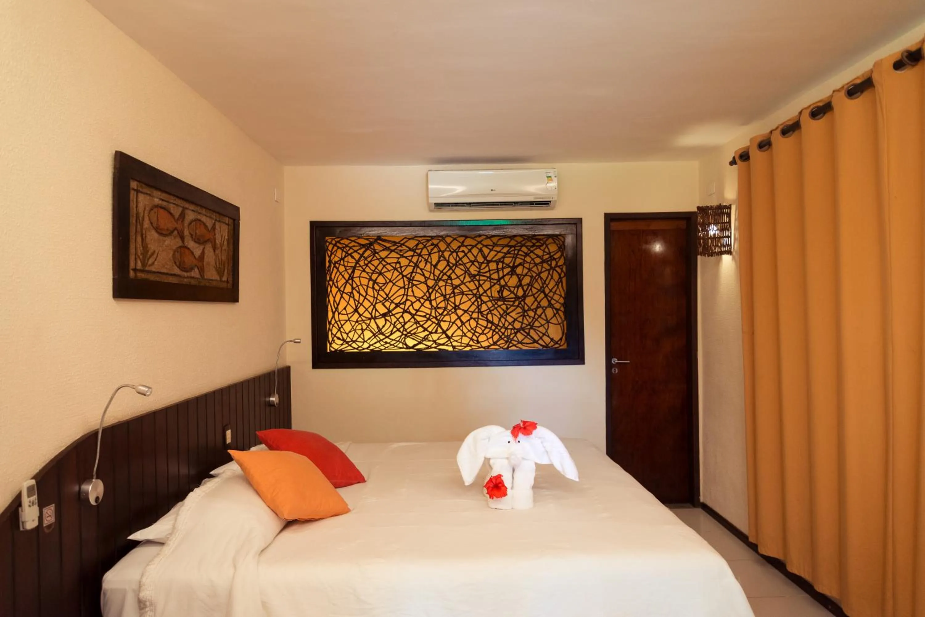 Photo of the whole room, Bed in Hotel Aconchego Porto de Galinhas