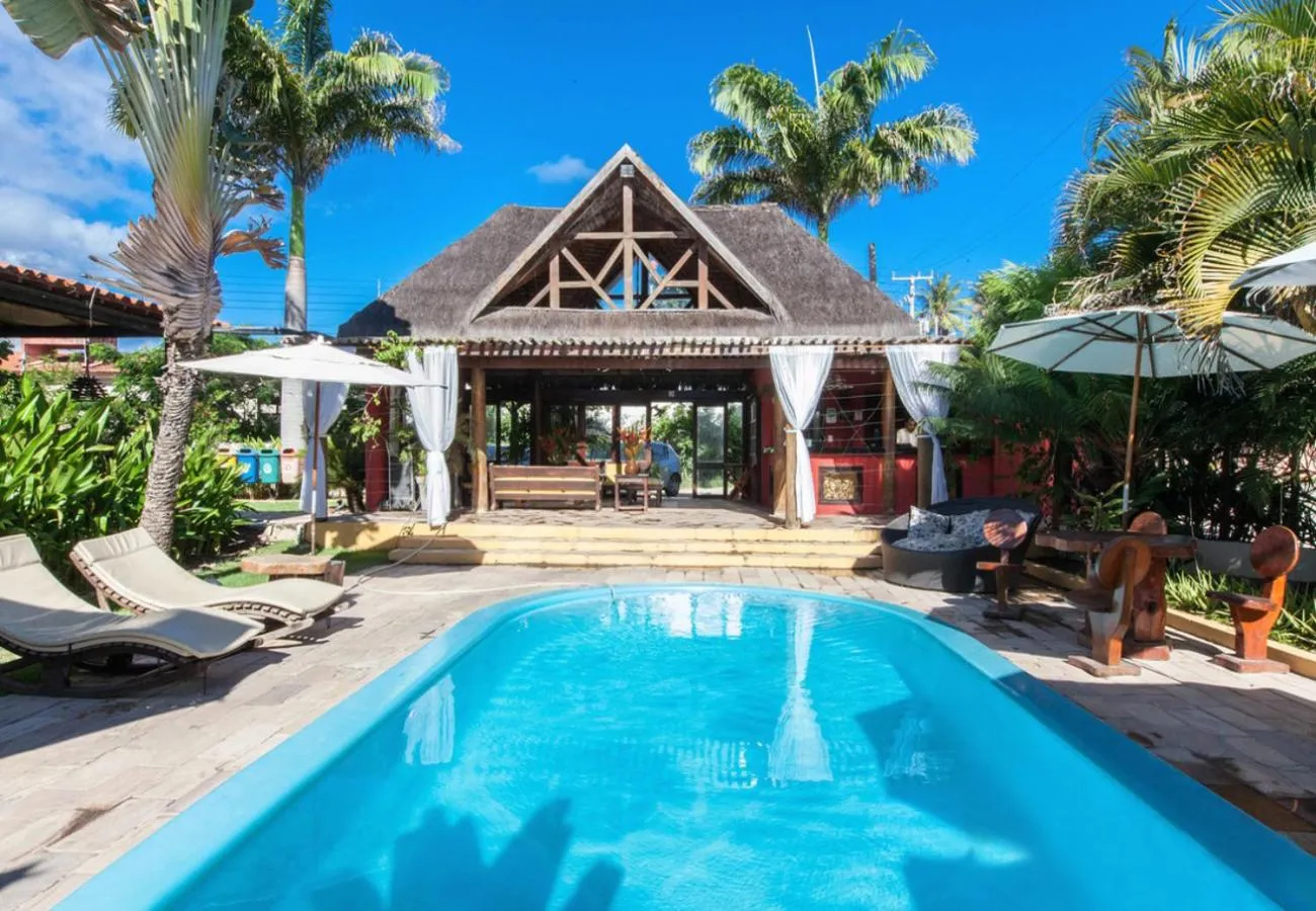 Swimming pool in Hotel Aconchego Porto de Galinhas