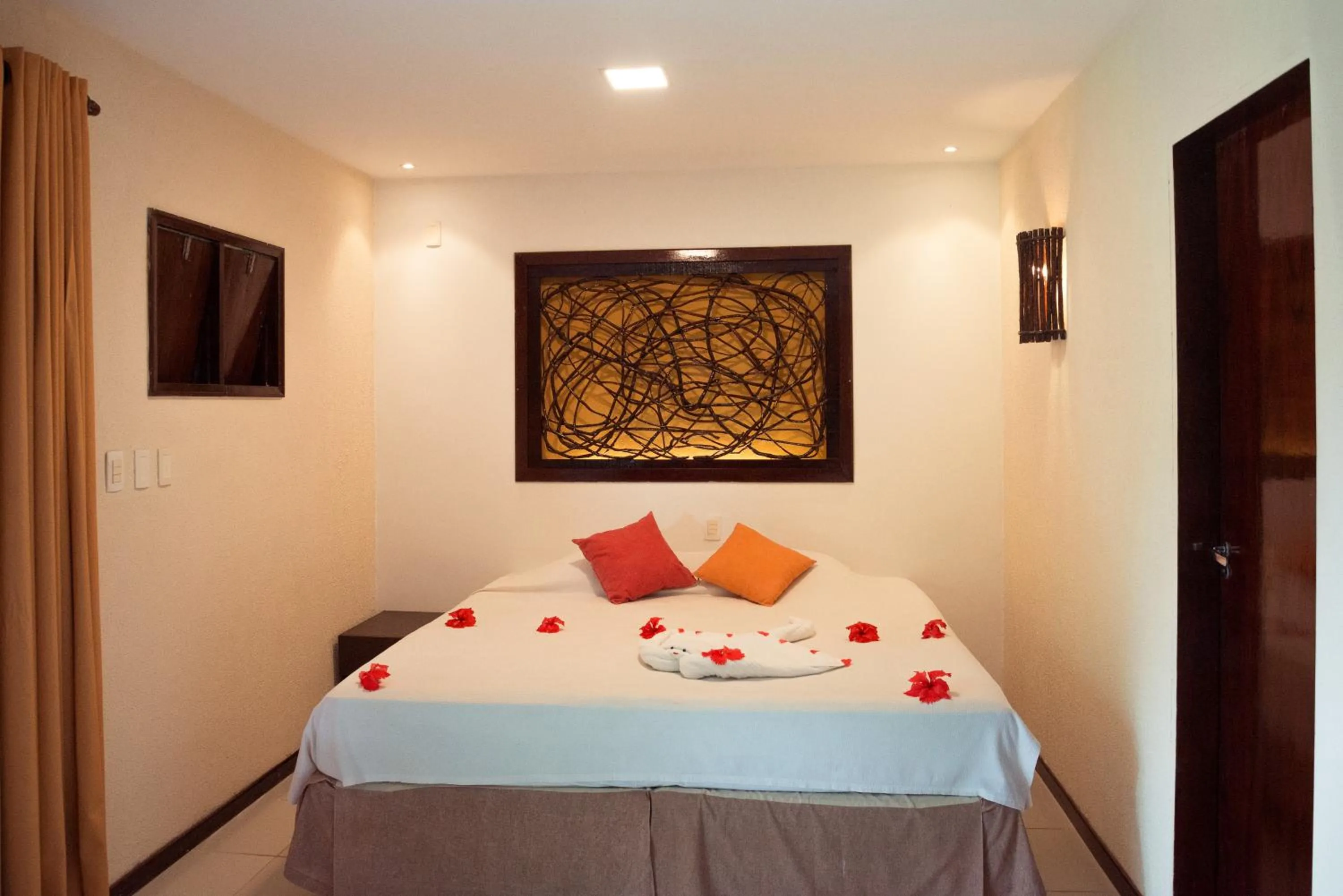 Photo of the whole room, Bed in Hotel Aconchego Porto de Galinhas