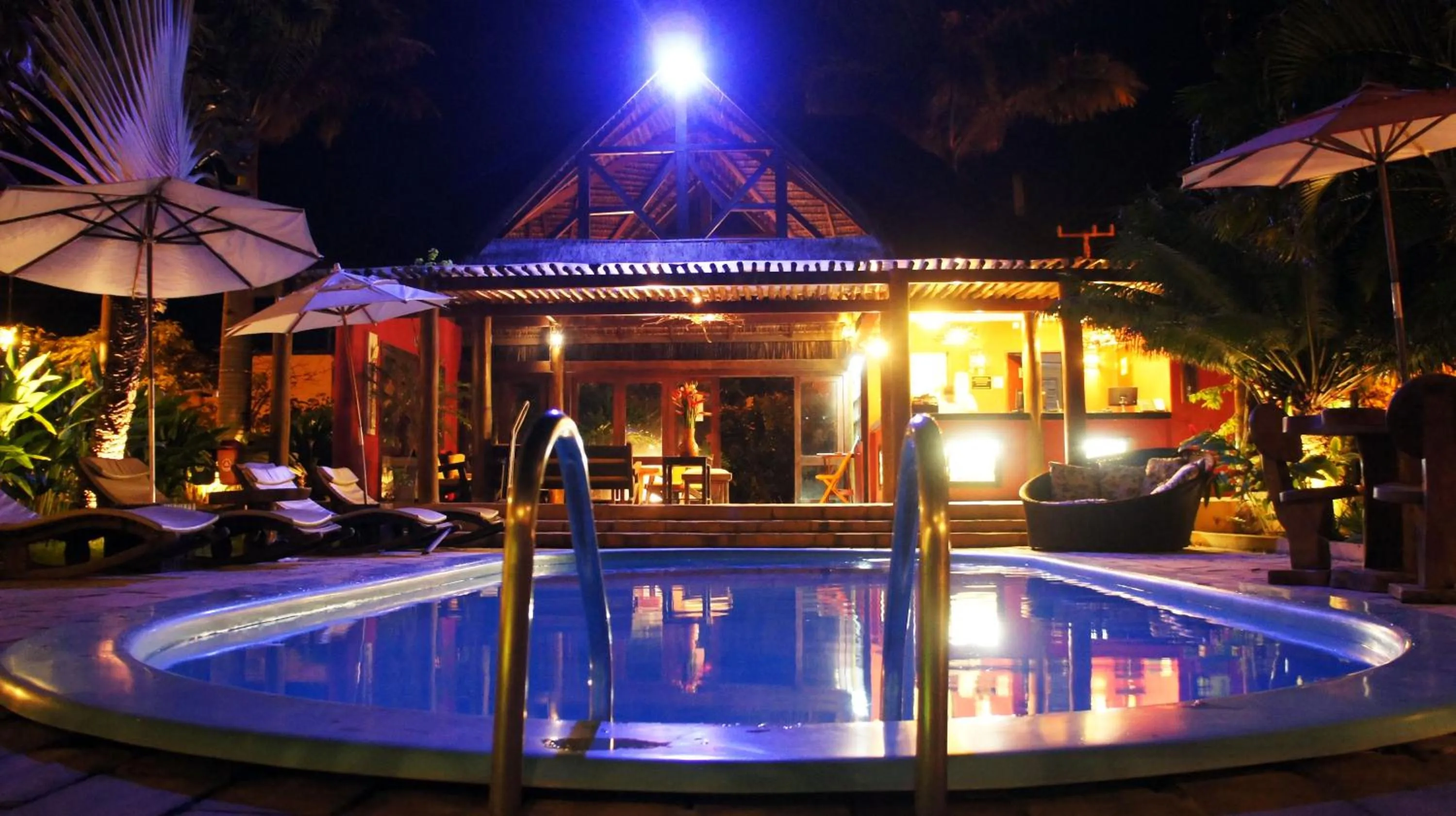 Pool view in Hotel Aconchego Porto de Galinhas
