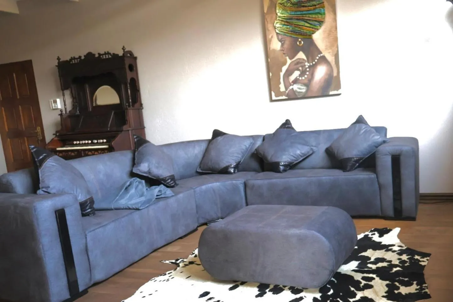 Living room in Abangane Guest Lodge