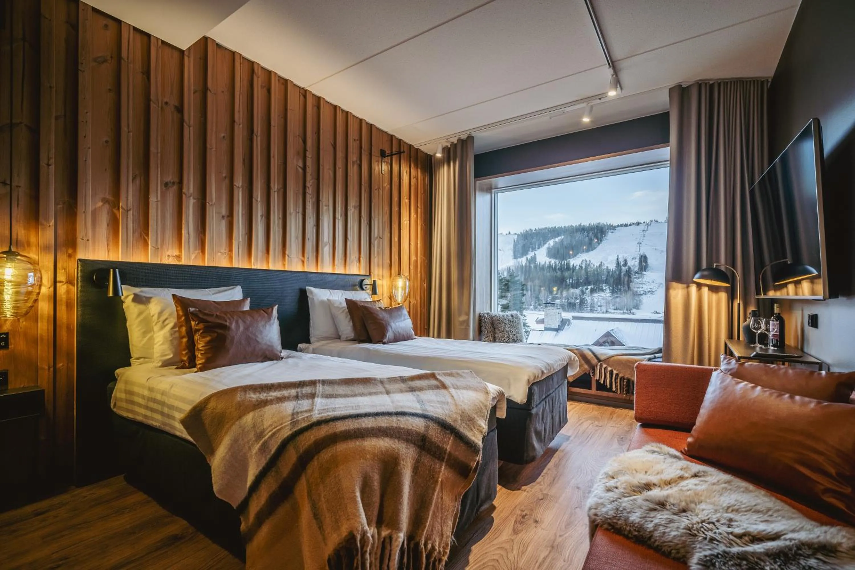 Bedroom, Bed in Break Sokos Hotel Tahko