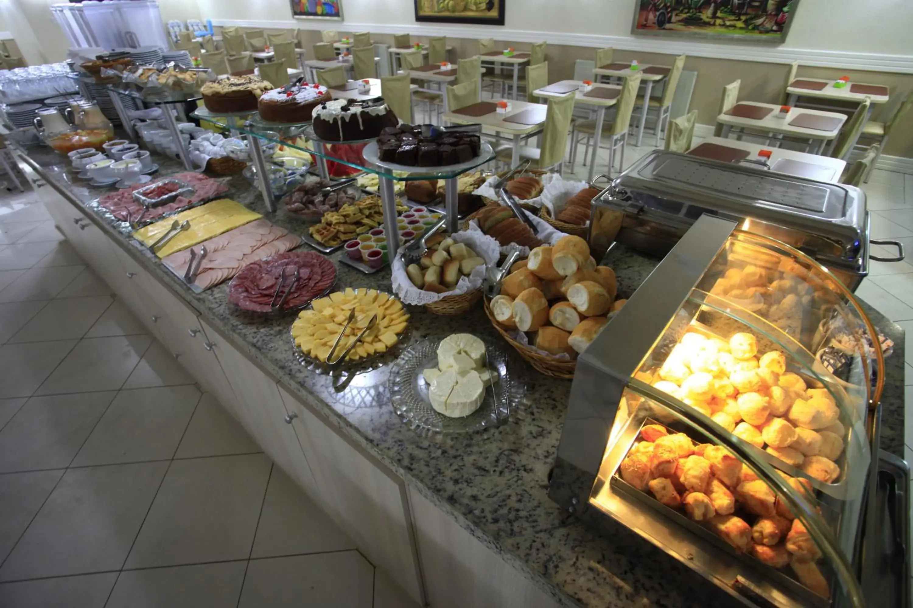 Buffet breakfast in Sky Ville Hotel Canela Buffet breakfast in Sky Ville Hotel Canela