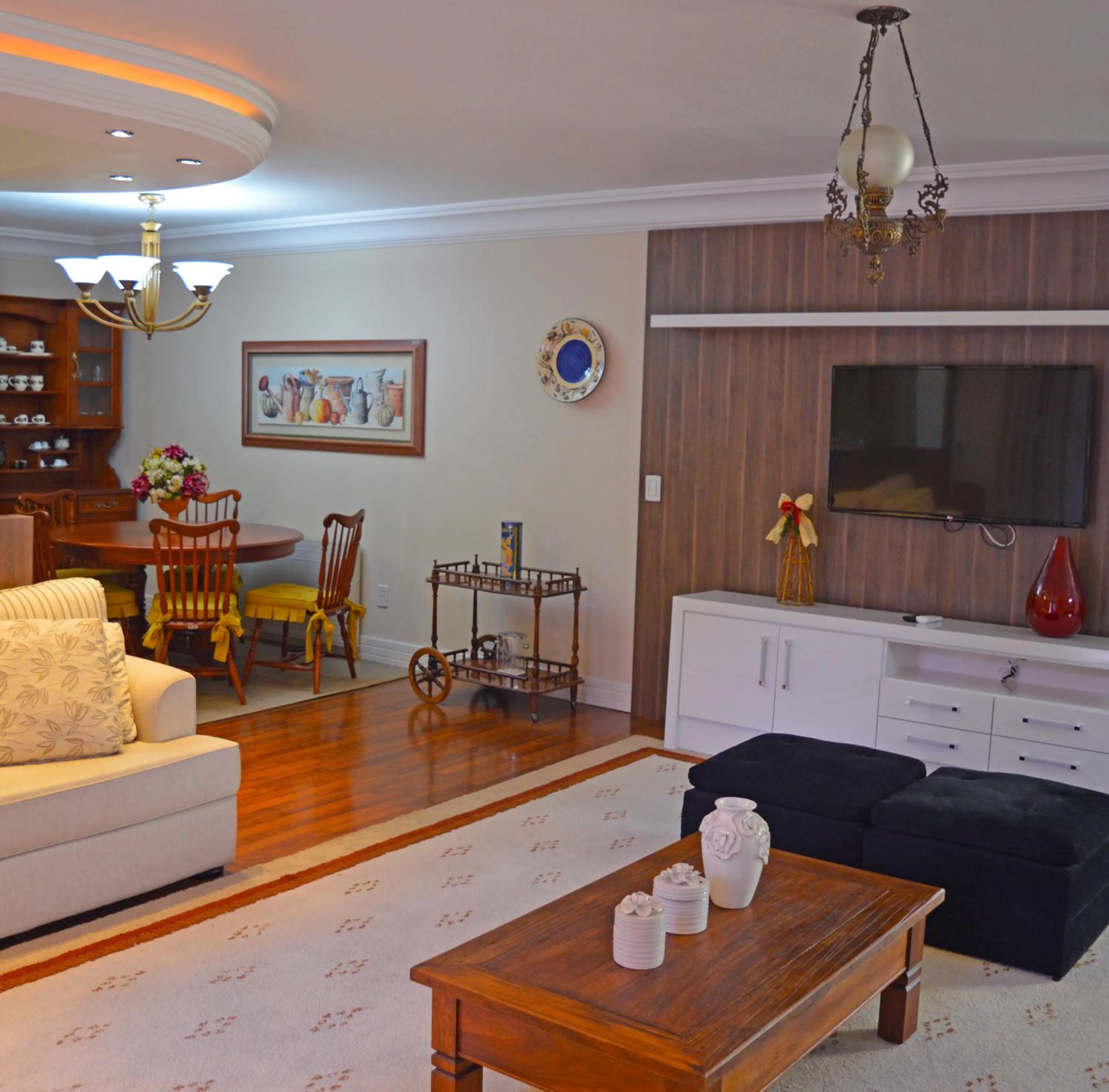 Living room in Sky Ville Hotel Canela