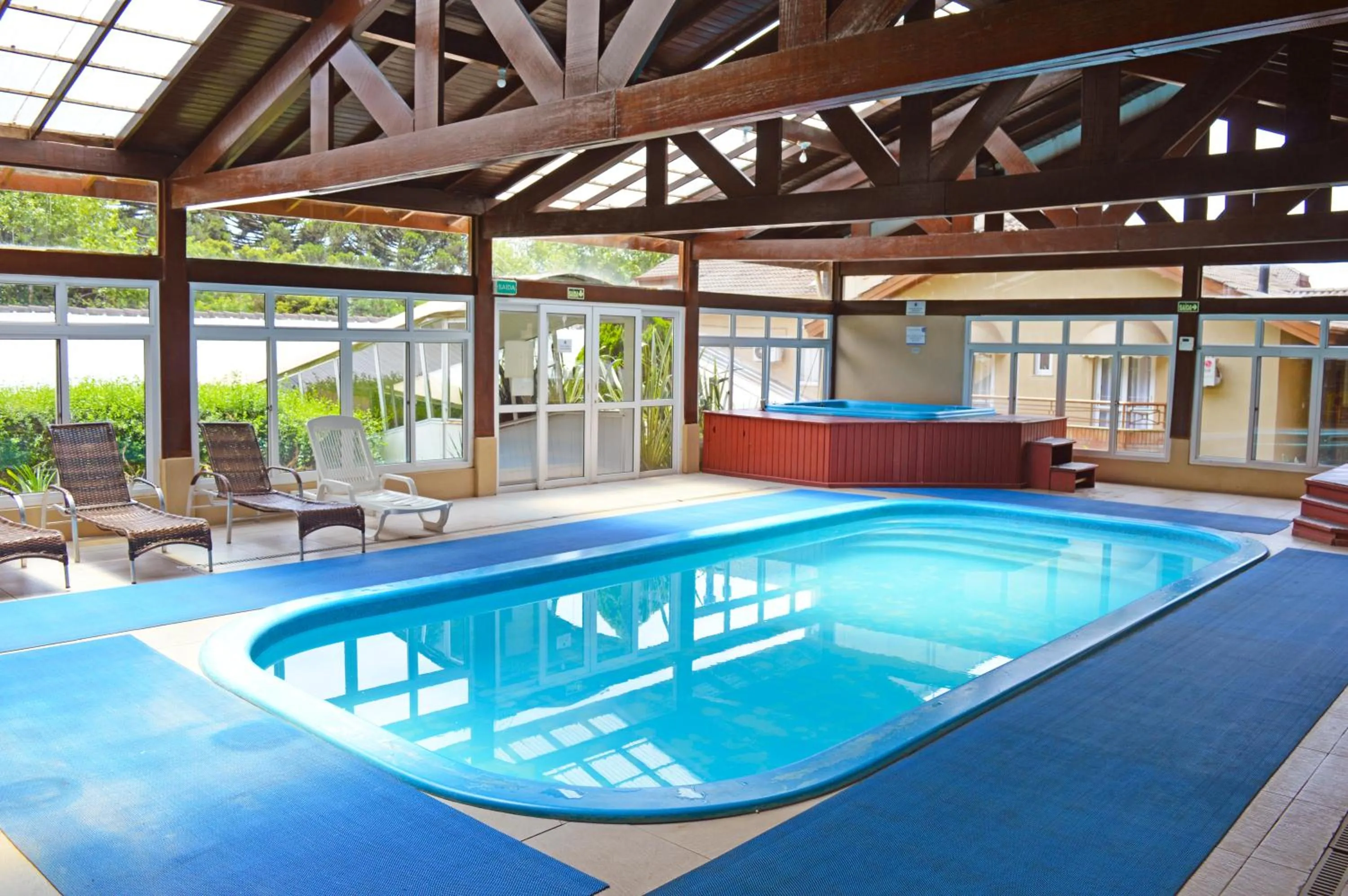 Pool view in Sky Ville Hotel Canela