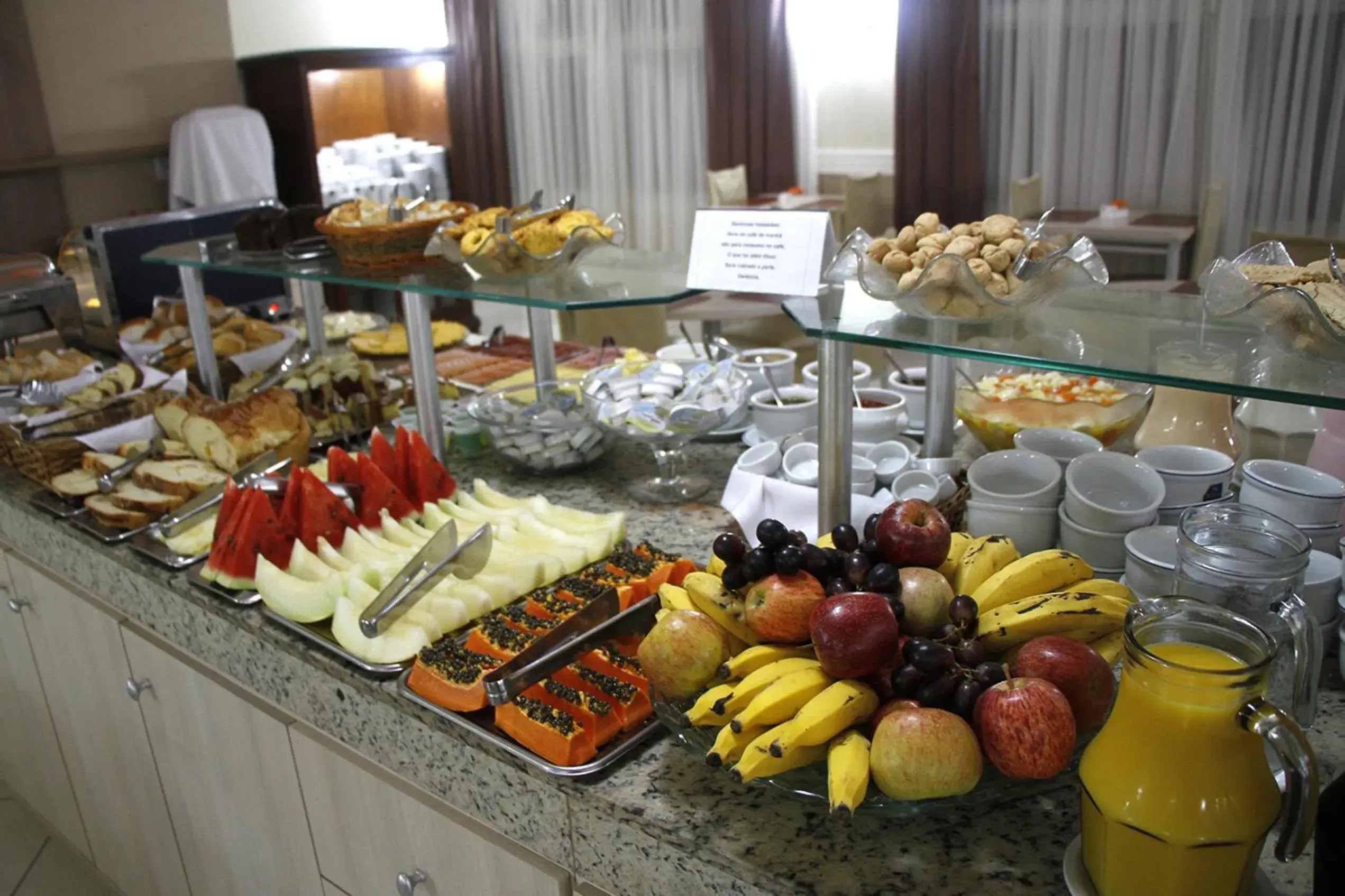 Buffet breakfast in Sky Ville Hotel Canela Buffet breakfast in Sky Ville Hotel Canela