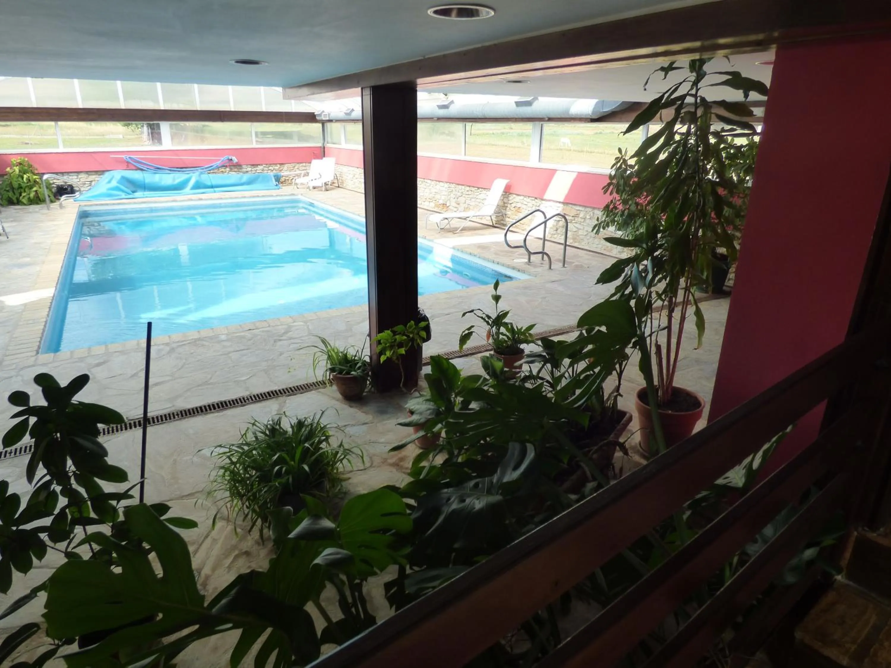 Pool view in Hotel La Vega