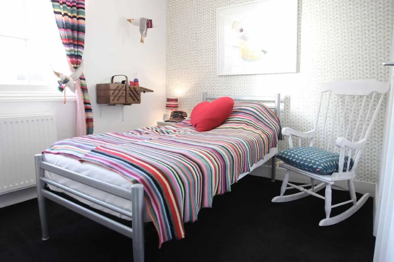 Bed in Hotel Pelirocco