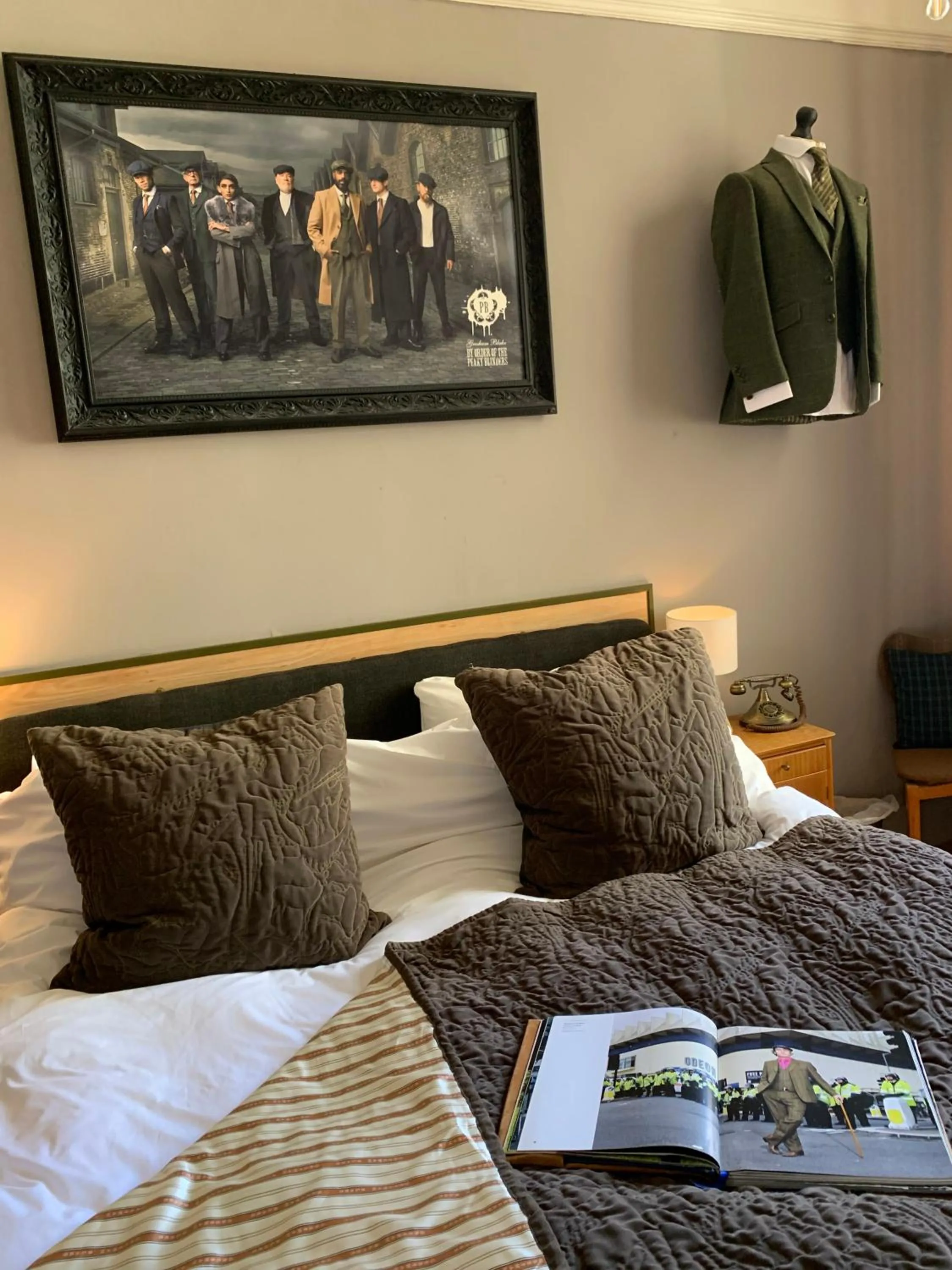 Bed in Hotel Pelirocco