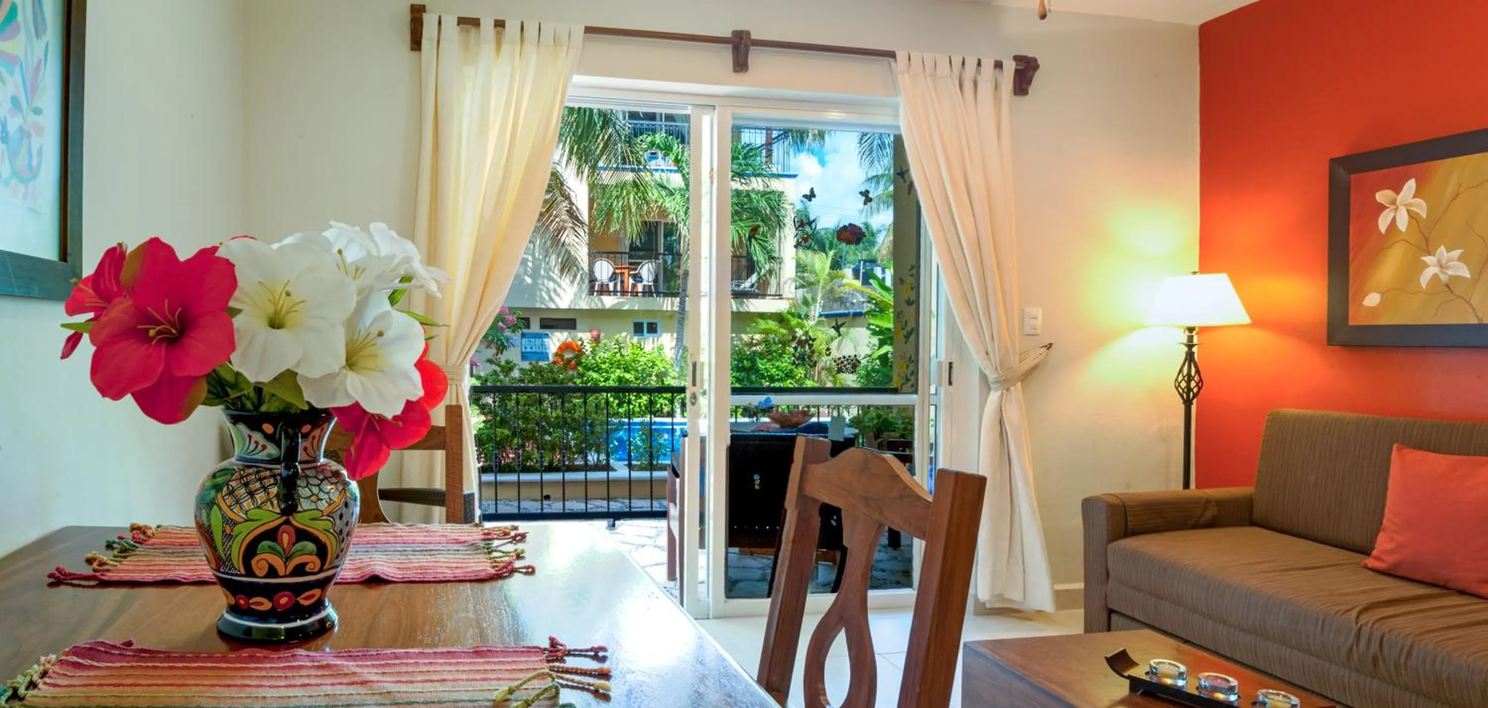 Patio in Abbey Del Sol - Beach-steps condos