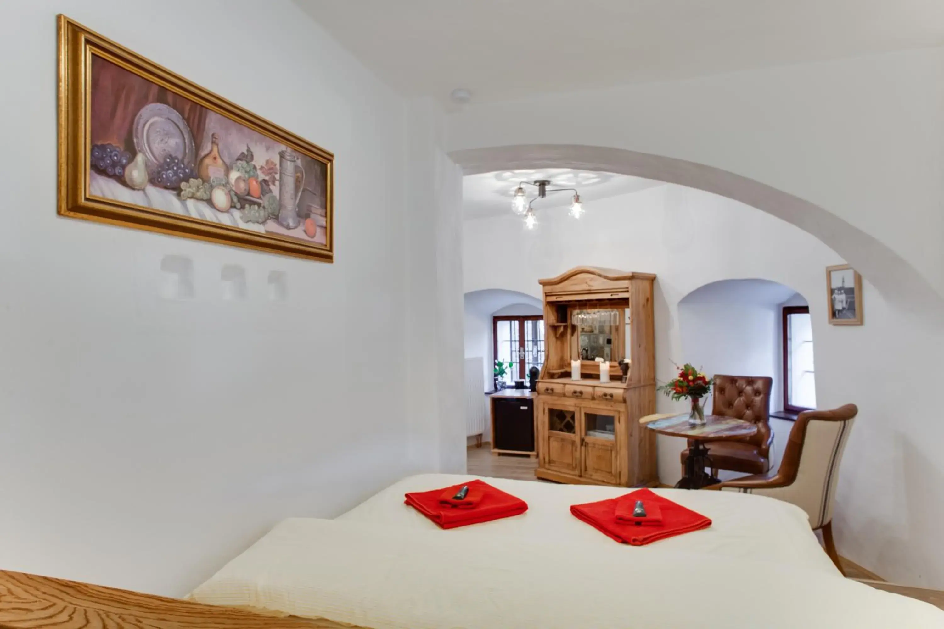 Double Room with King Size Bed in Krumlov Tower Double Room with King Size Bed in Krumlov Tower