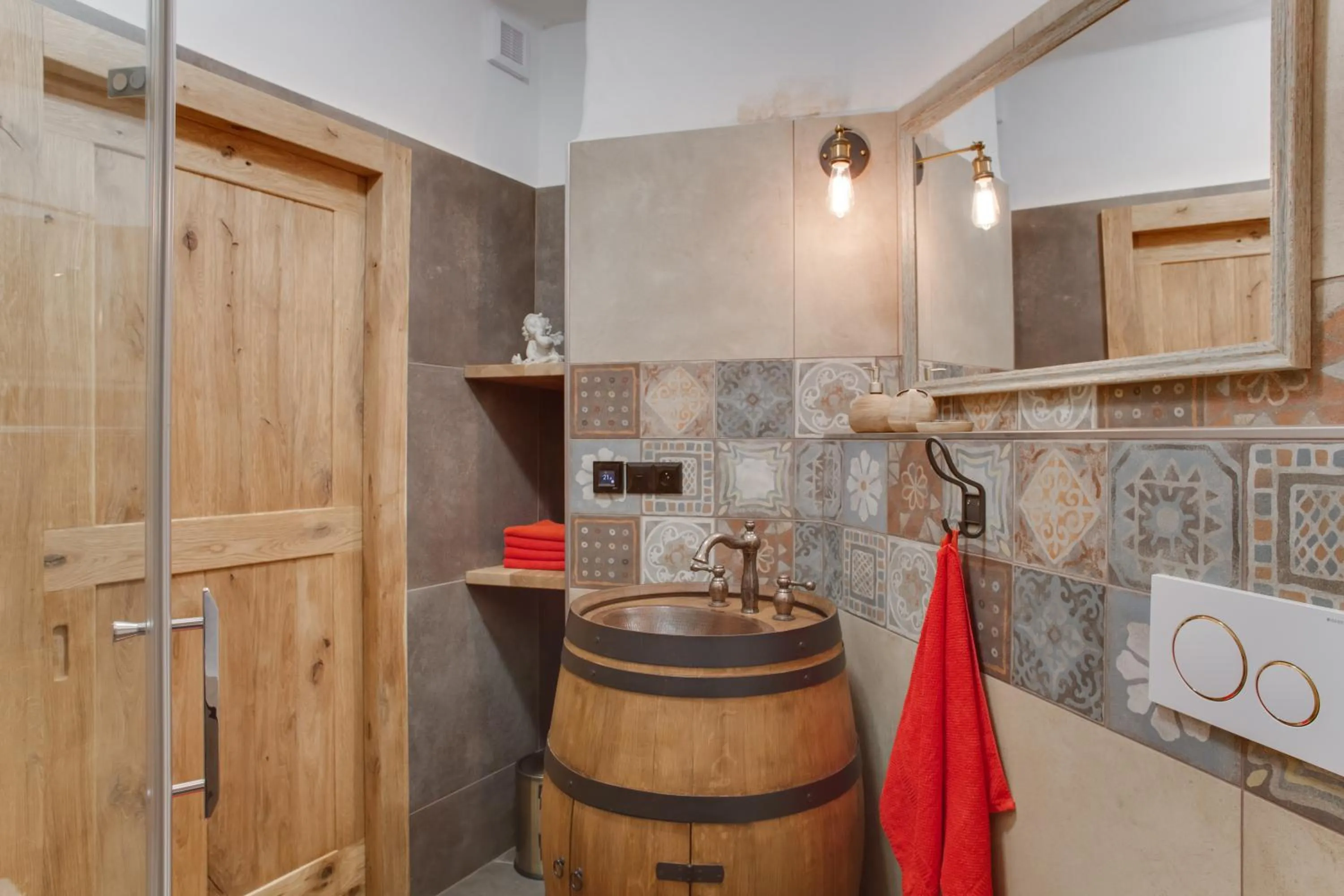 Bathroom in Krumlov Tower