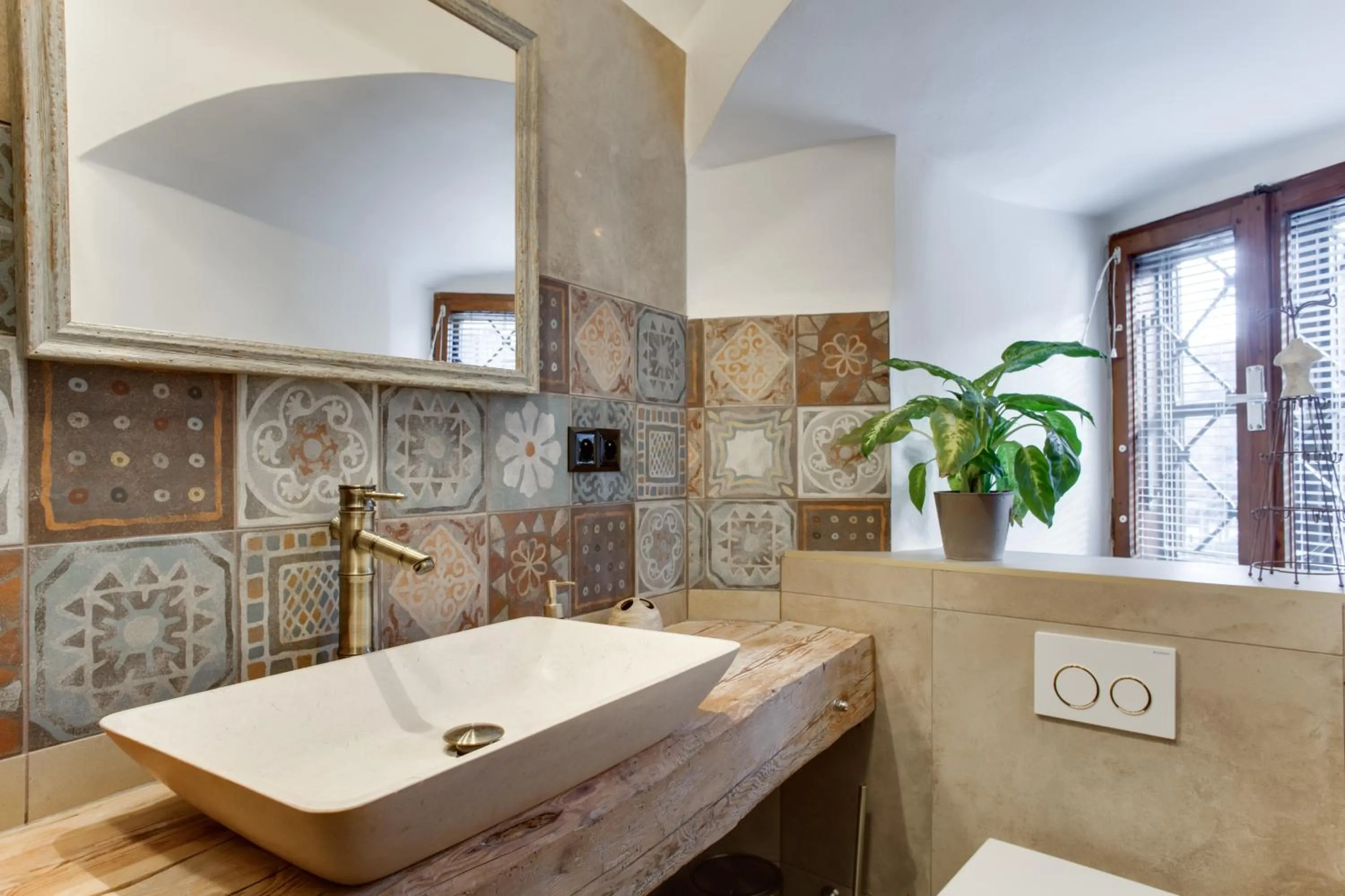 Bathroom in Krumlov Tower