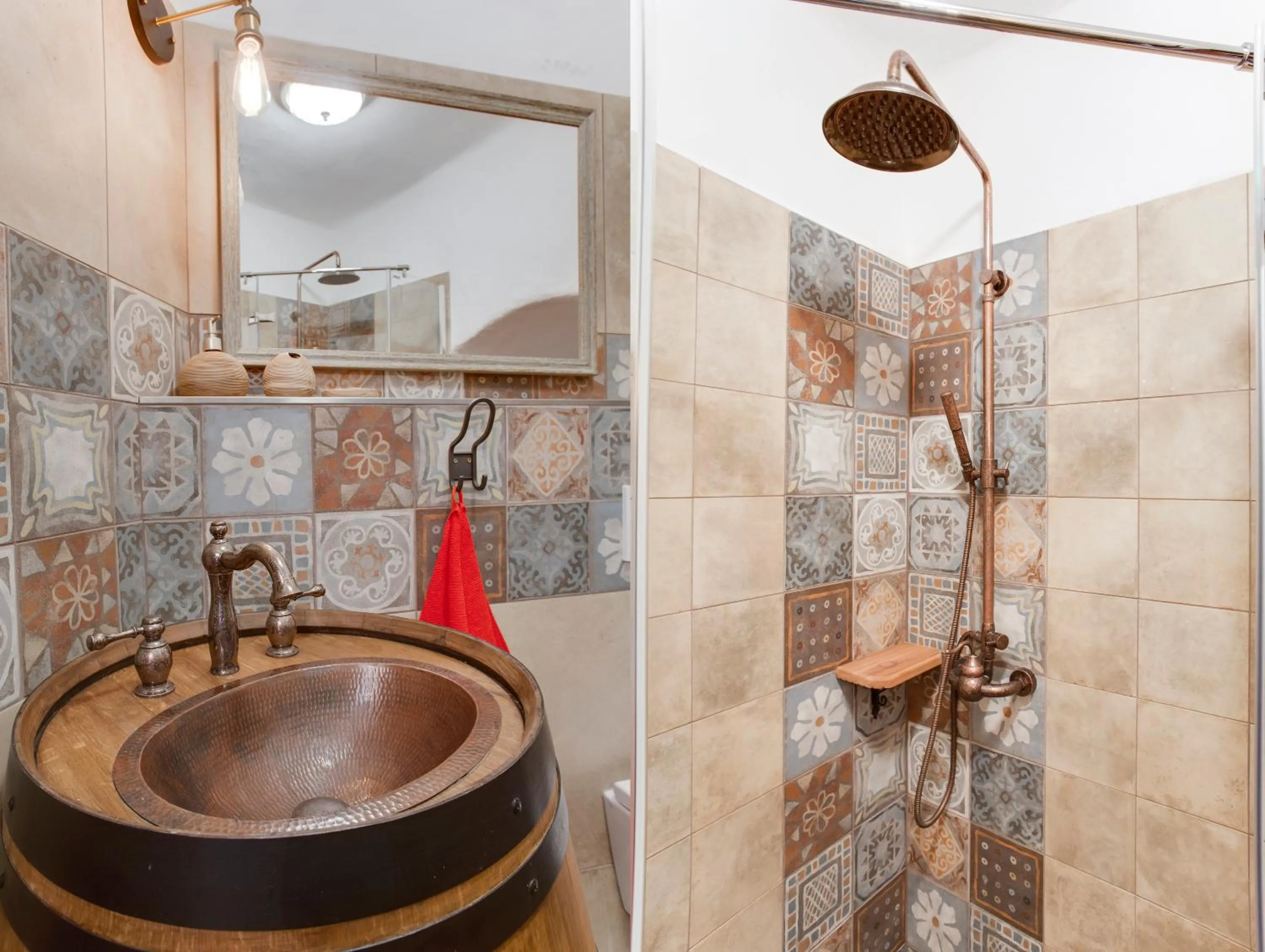 Bathroom in Krumlov Tower