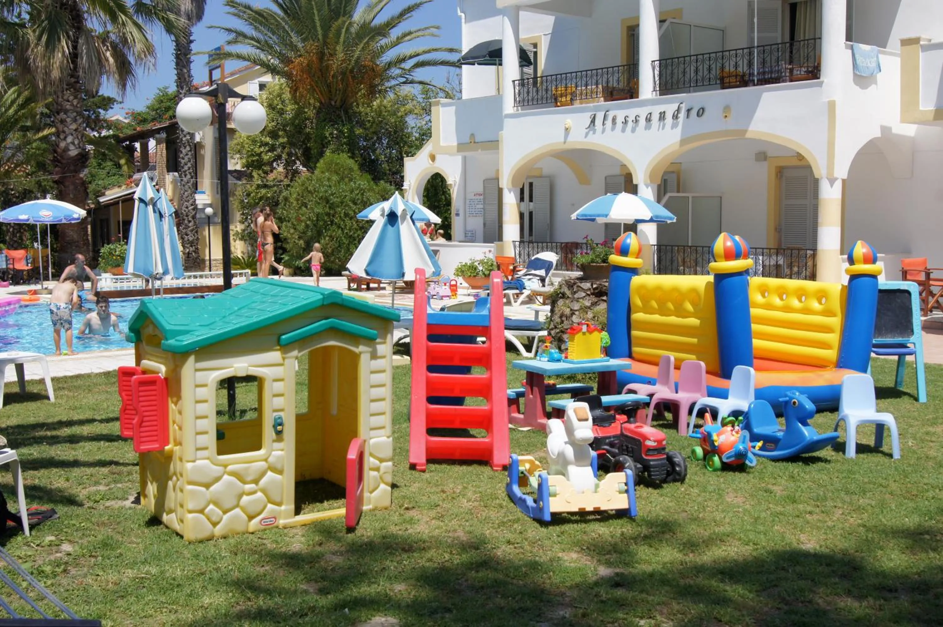 Children play ground in Alessandro