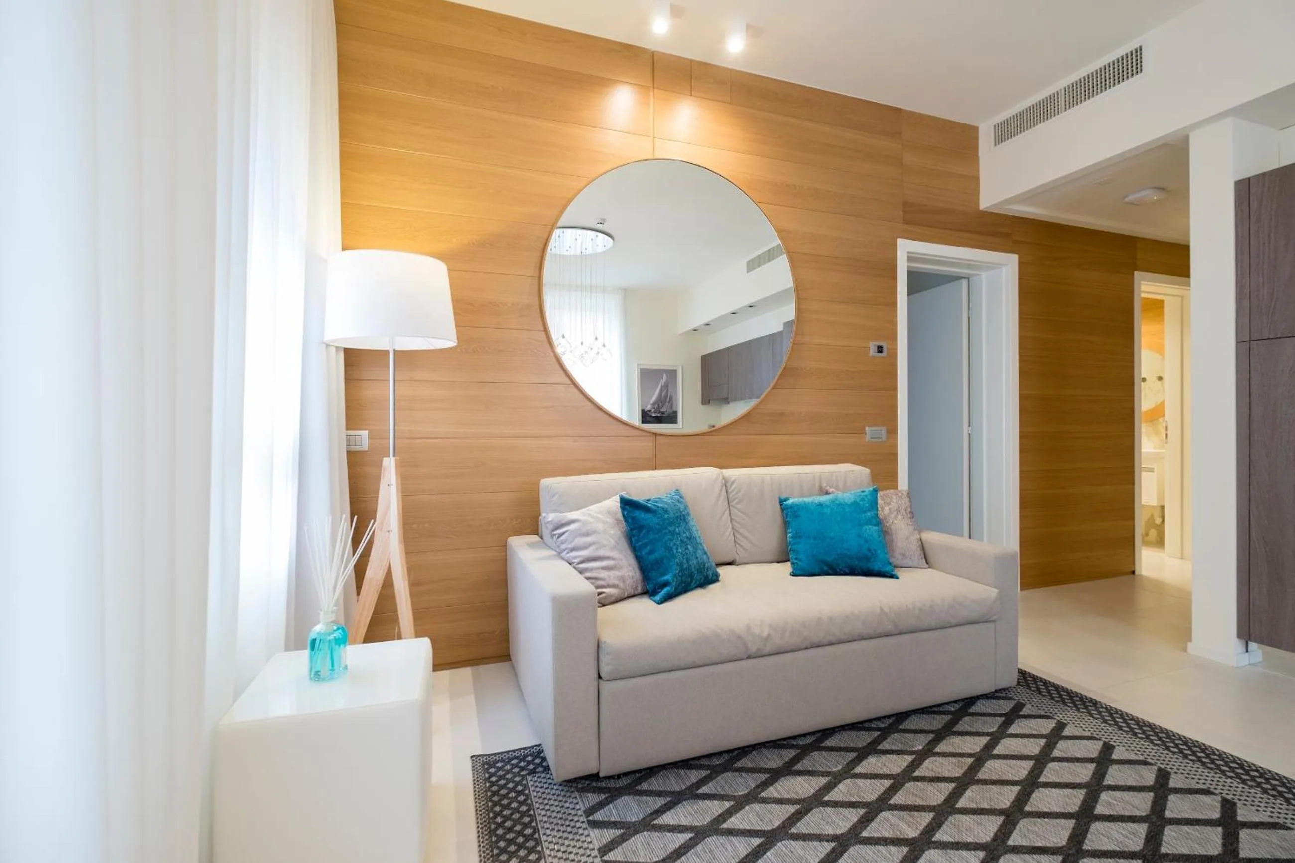 Living room in Metropol Ceccarini Suite - Luxury apartments