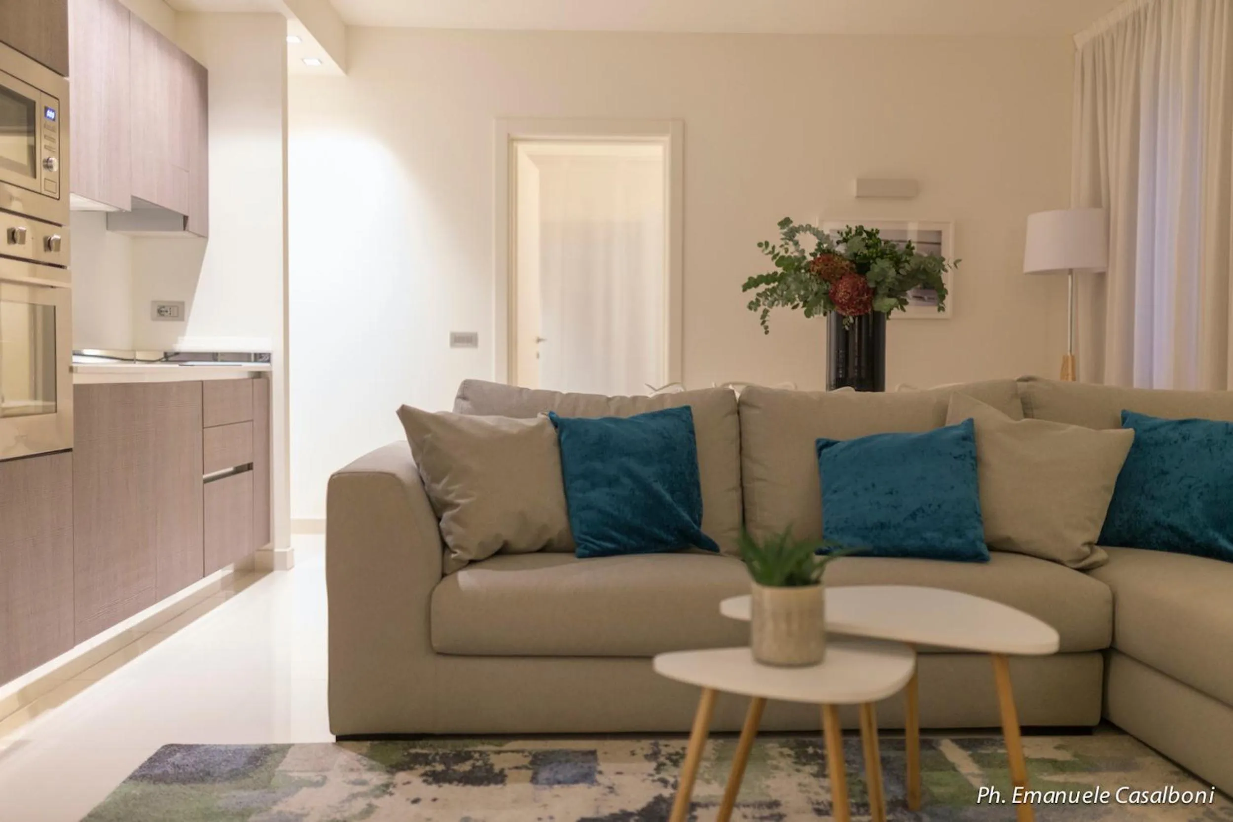 Living room in Metropol Ceccarini Suite - Luxury apartments