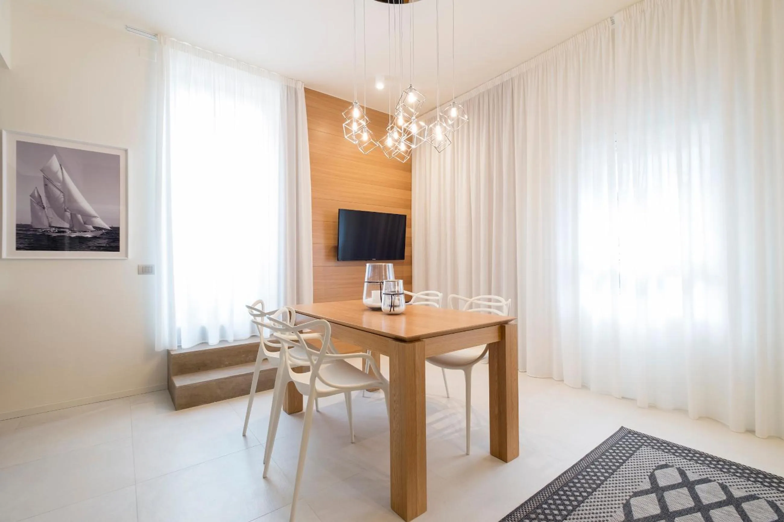 Living room in Metropol Ceccarini Suite - Luxury apartments