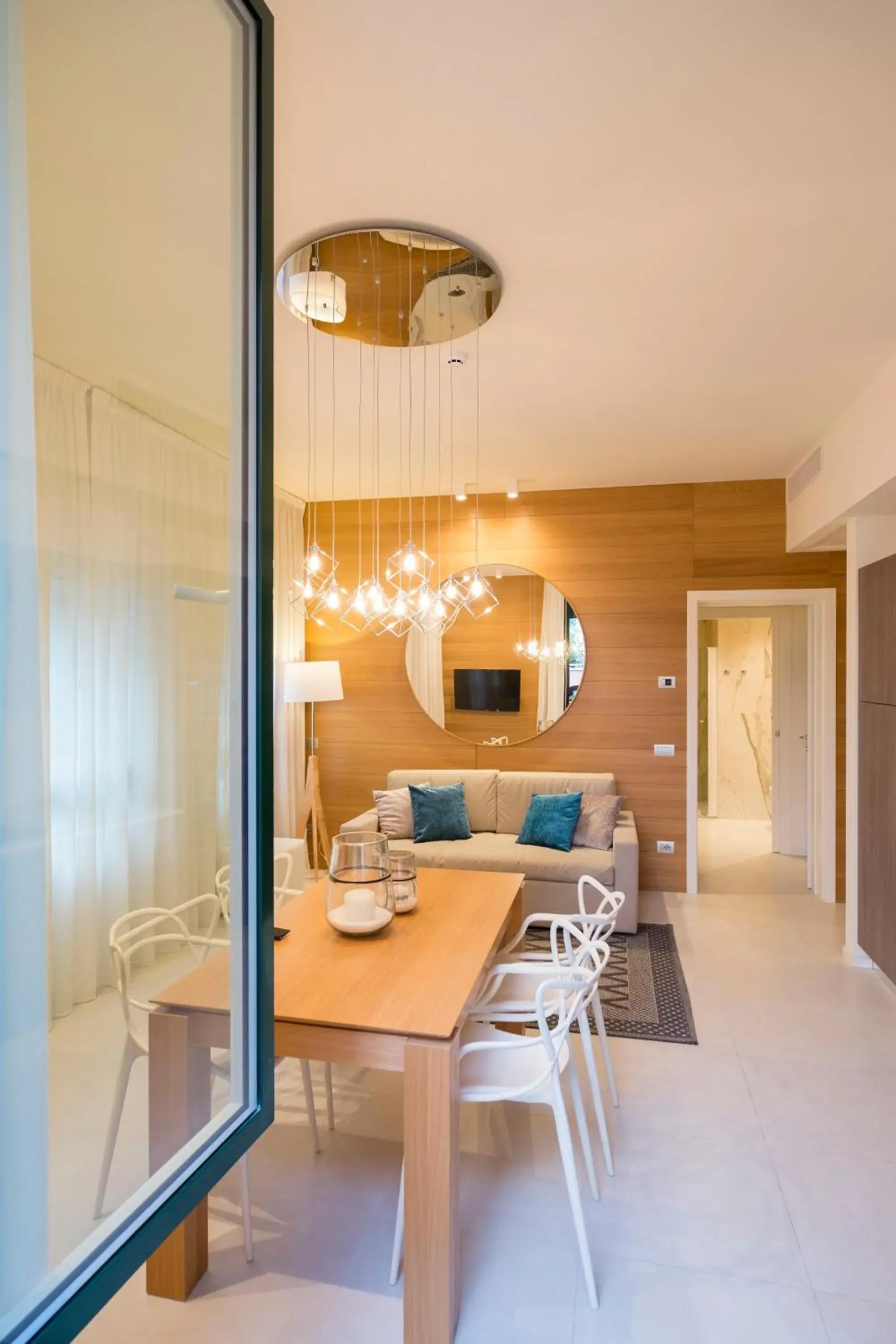 Living room in Metropol Ceccarini Suite - Luxury apartments Living room in Metropol Ceccarini Suite - Luxury apartments