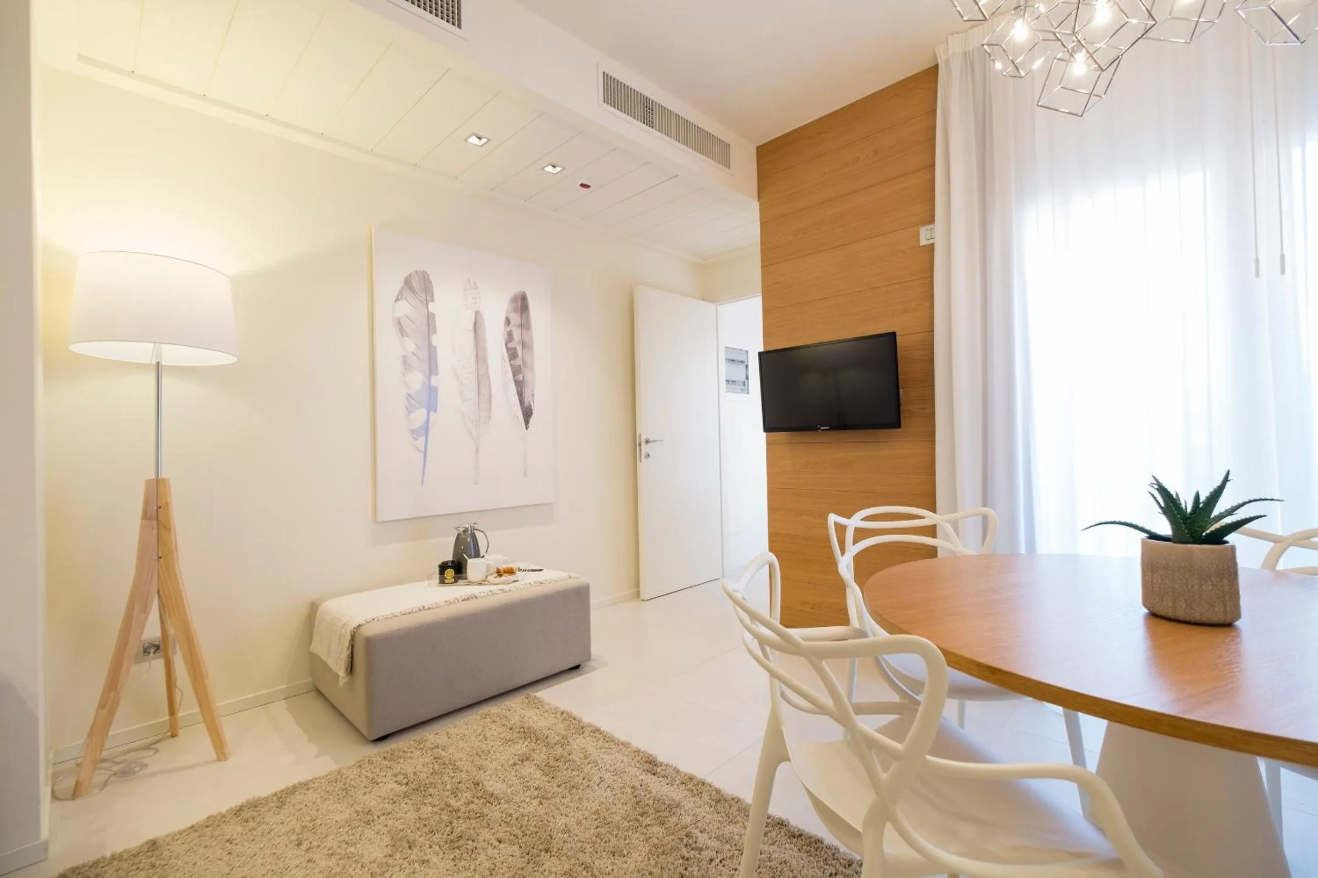 Living room in Metropol Ceccarini Suite - Luxury apartments