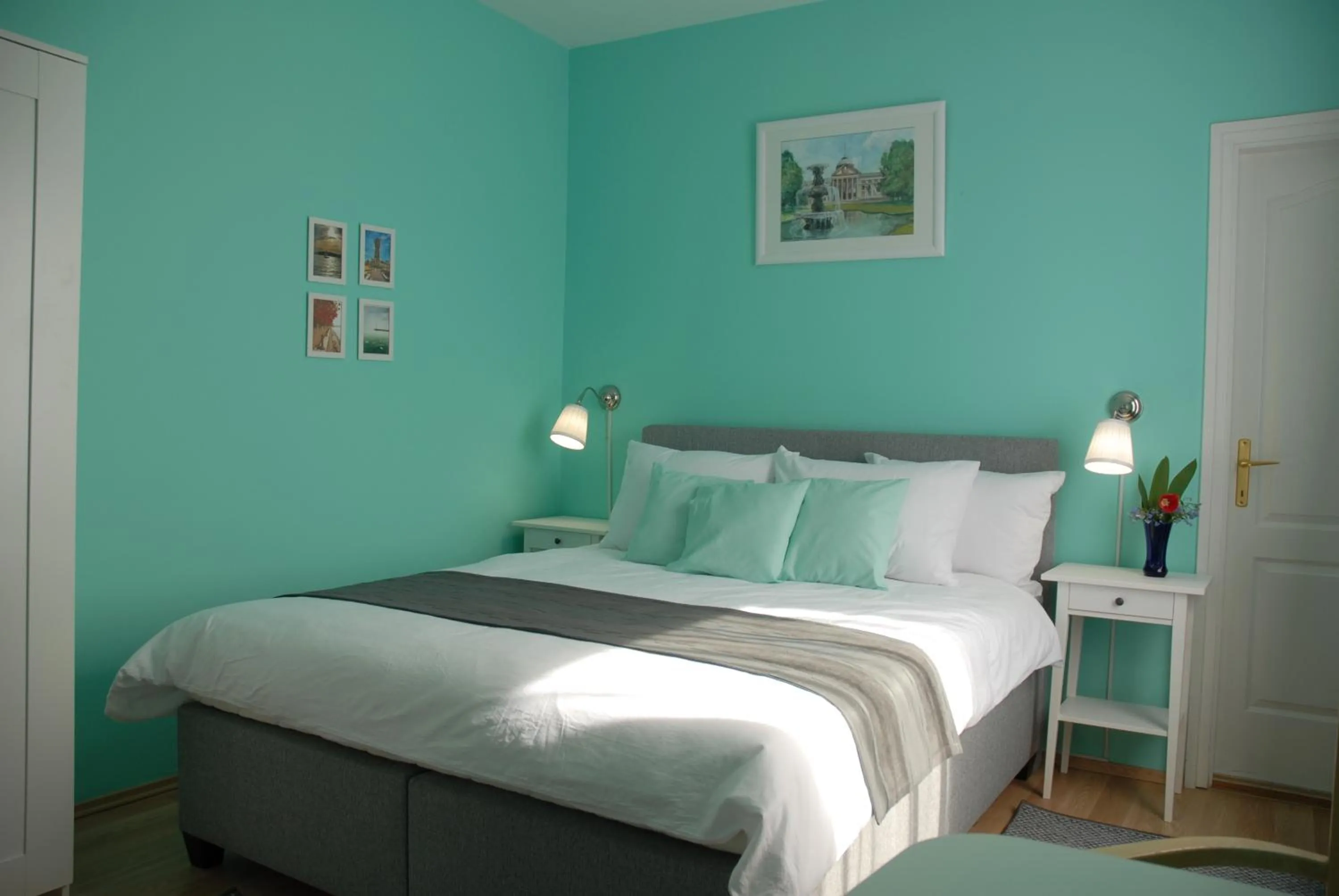 Bed in Joy Guesthouse