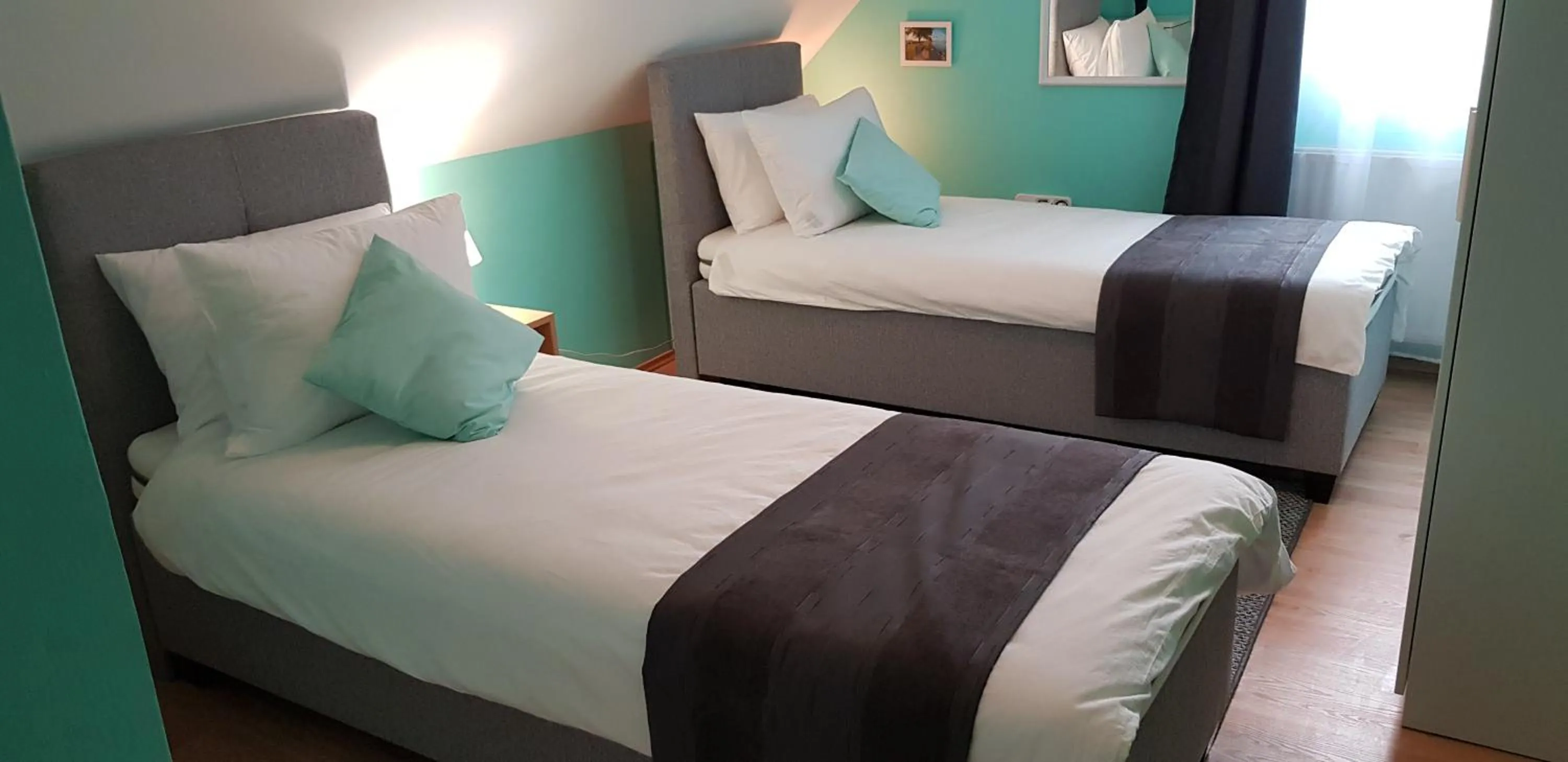 Bed in Joy Guesthouse