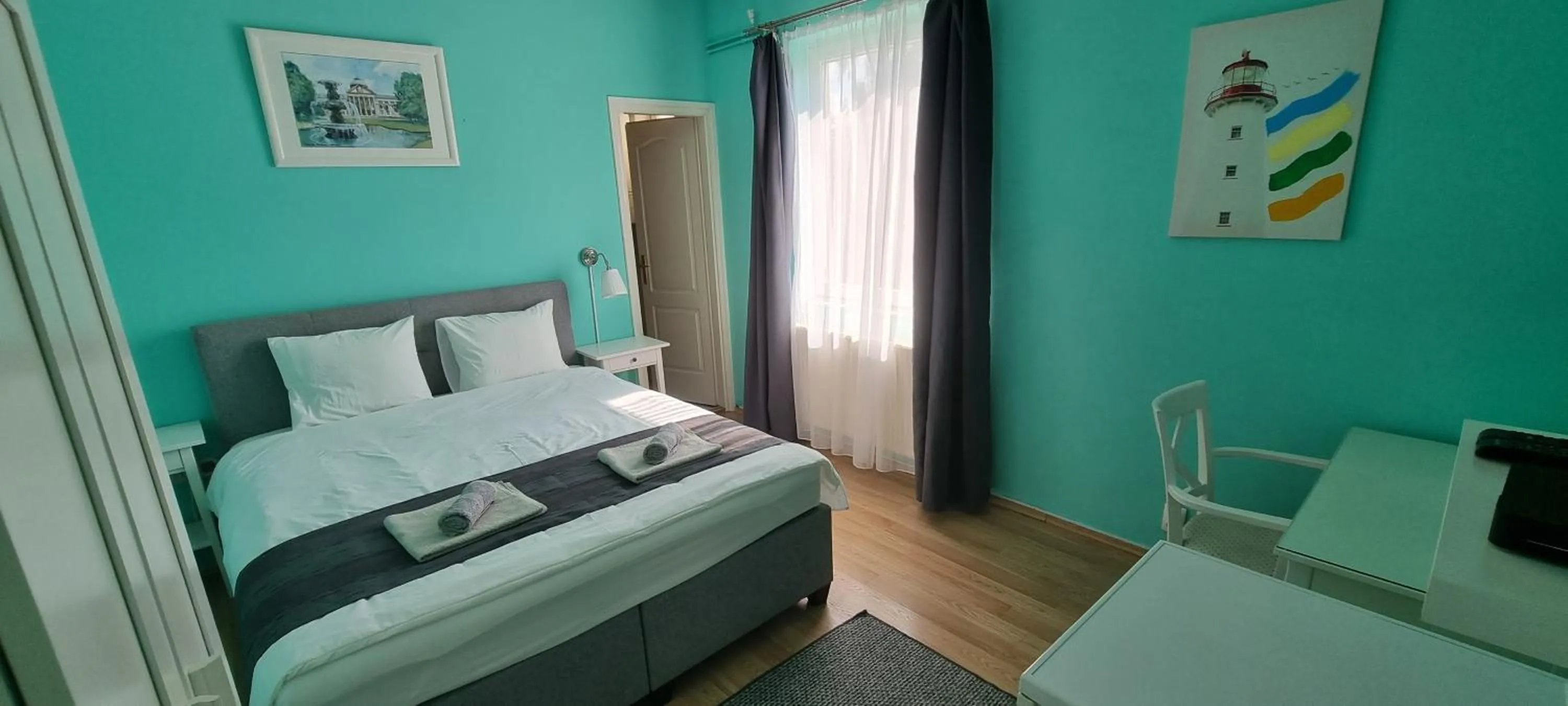 Bed in Joy Guesthouse