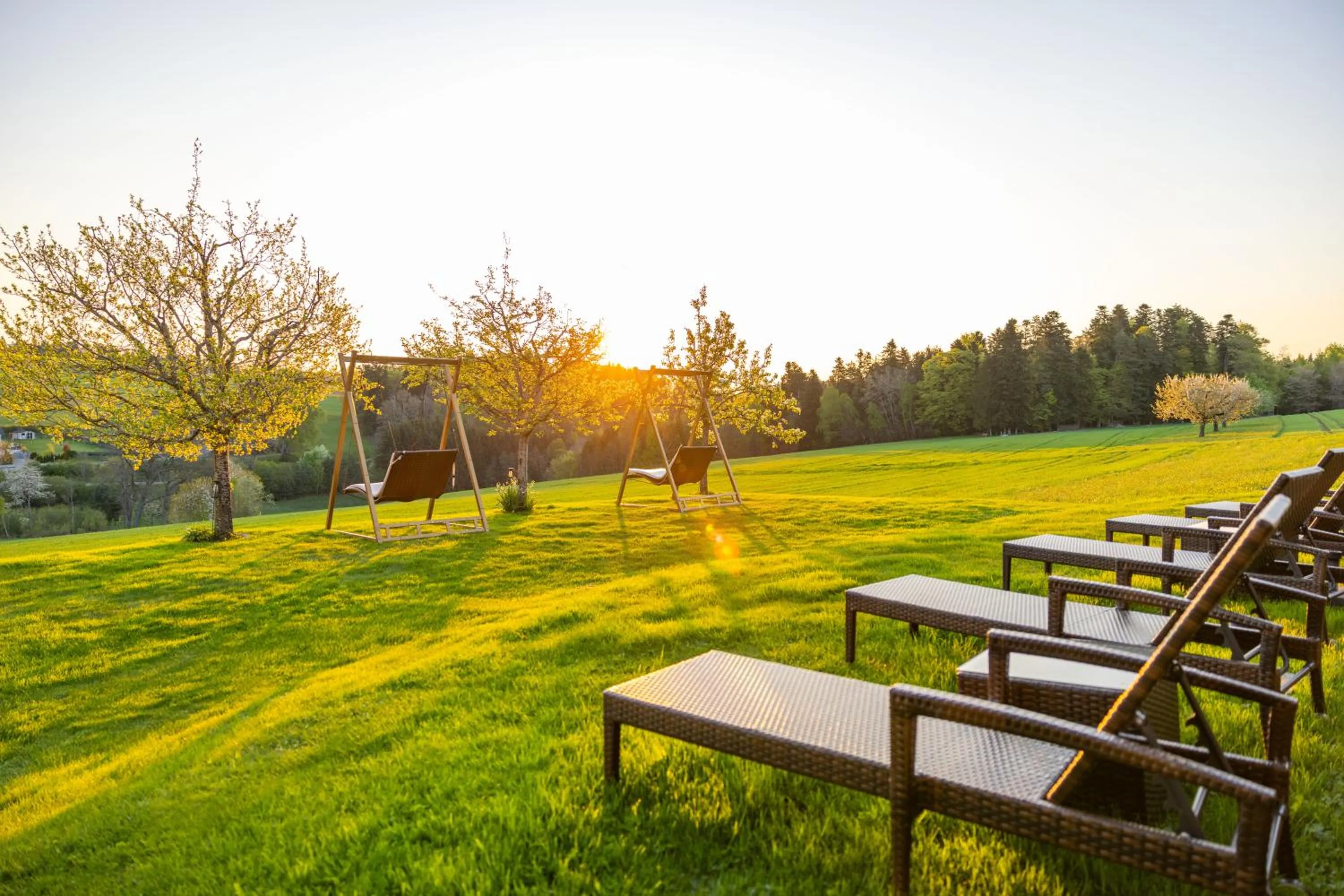 Garden in Landhotel Talblick