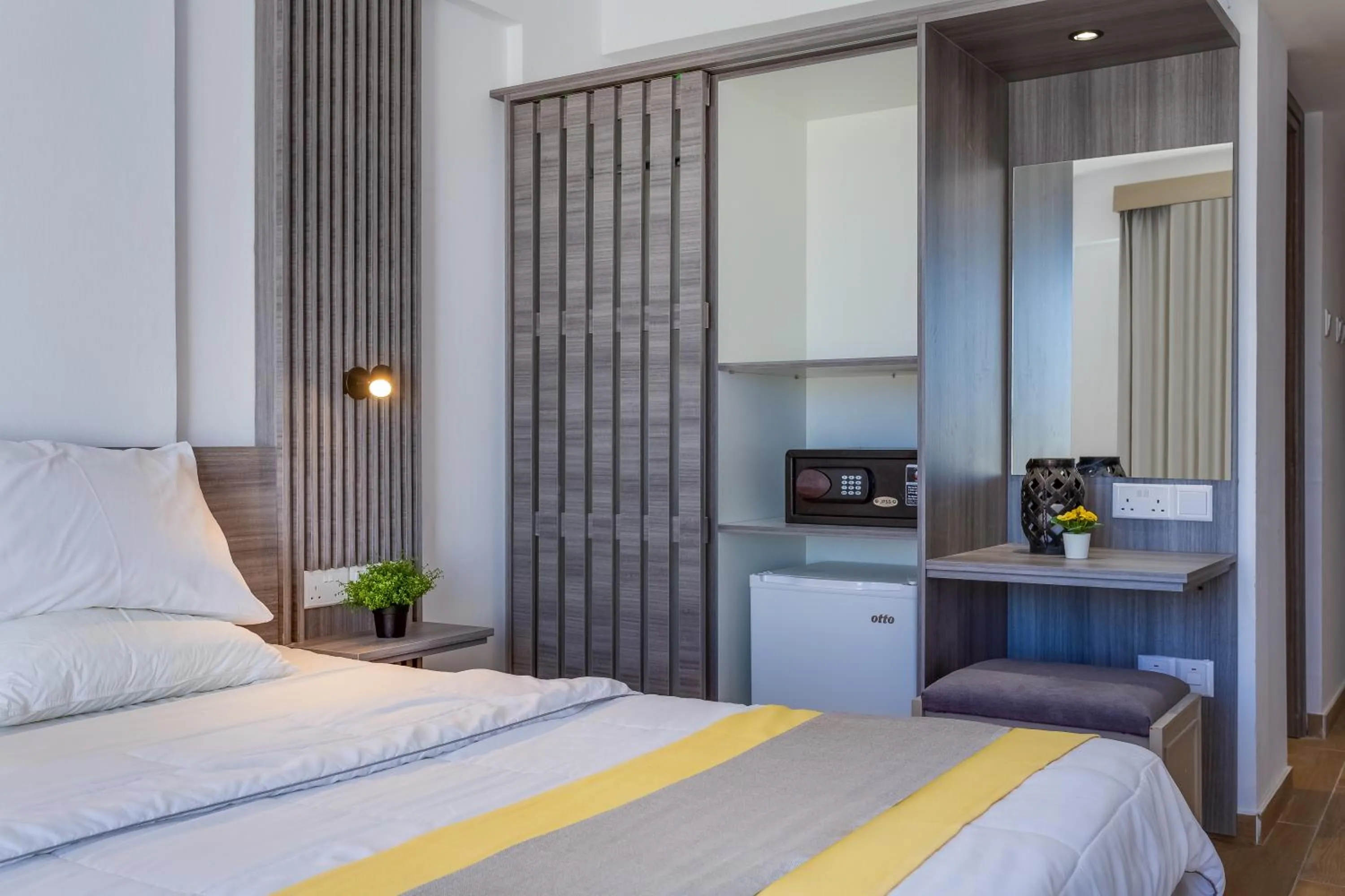 Bedroom in Toxotis Hotel