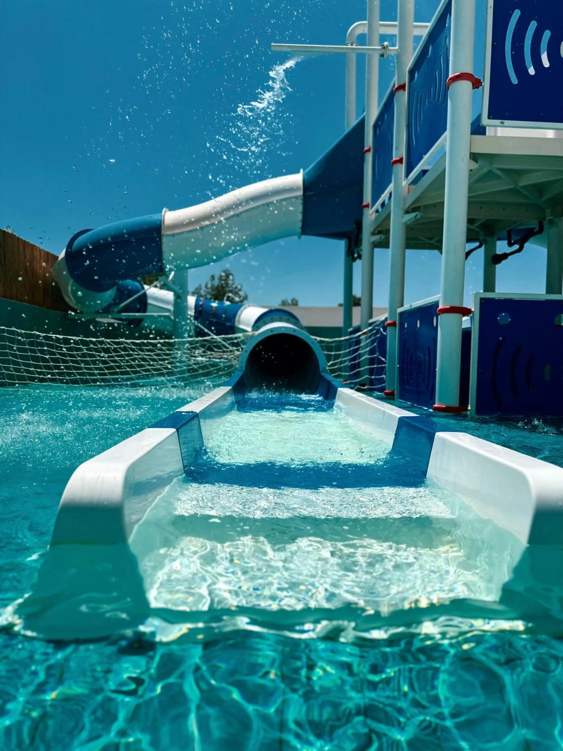 Aqua park in Toxotis Hotel