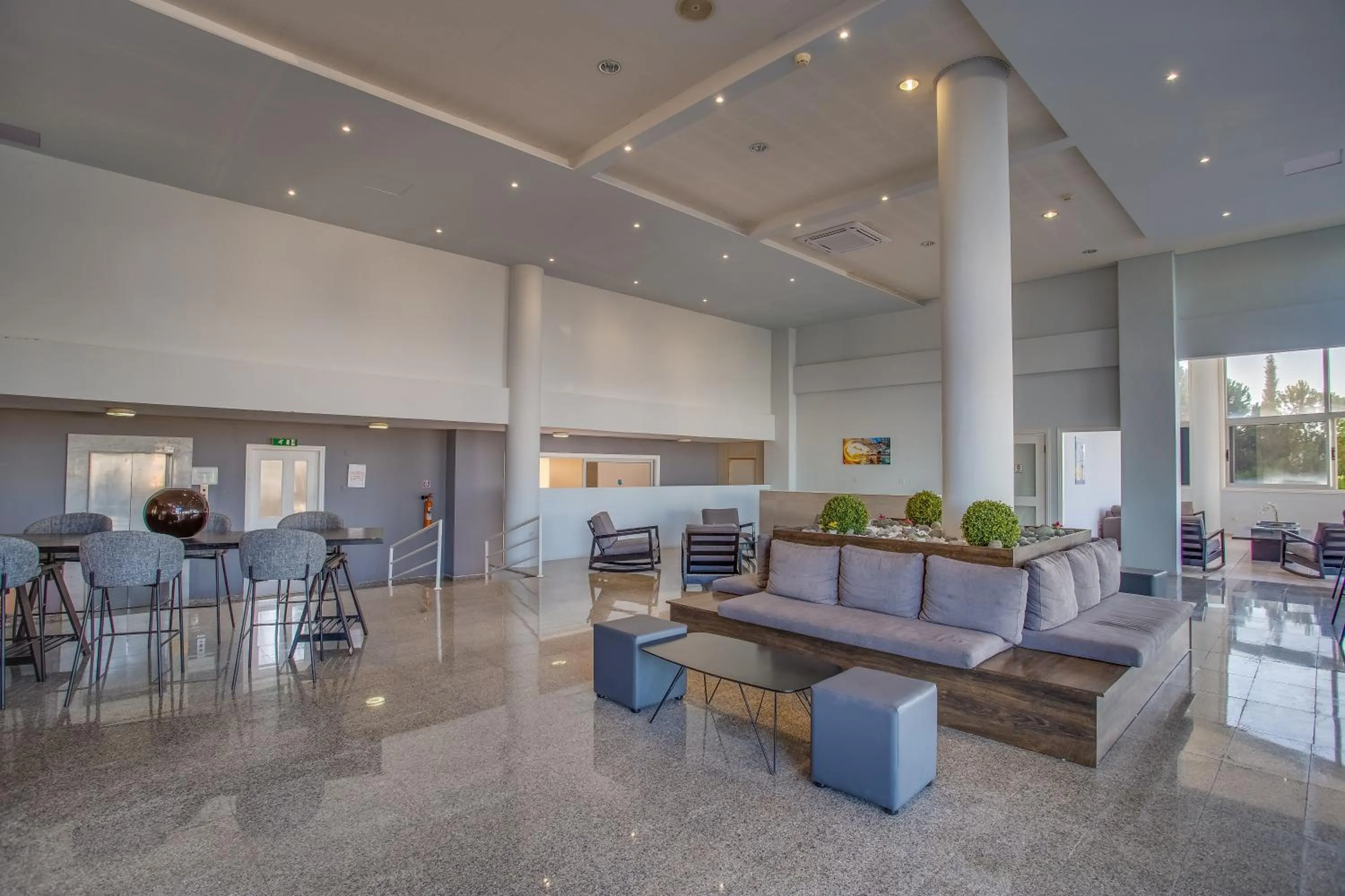 Lobby or reception in Toxotis Hotel