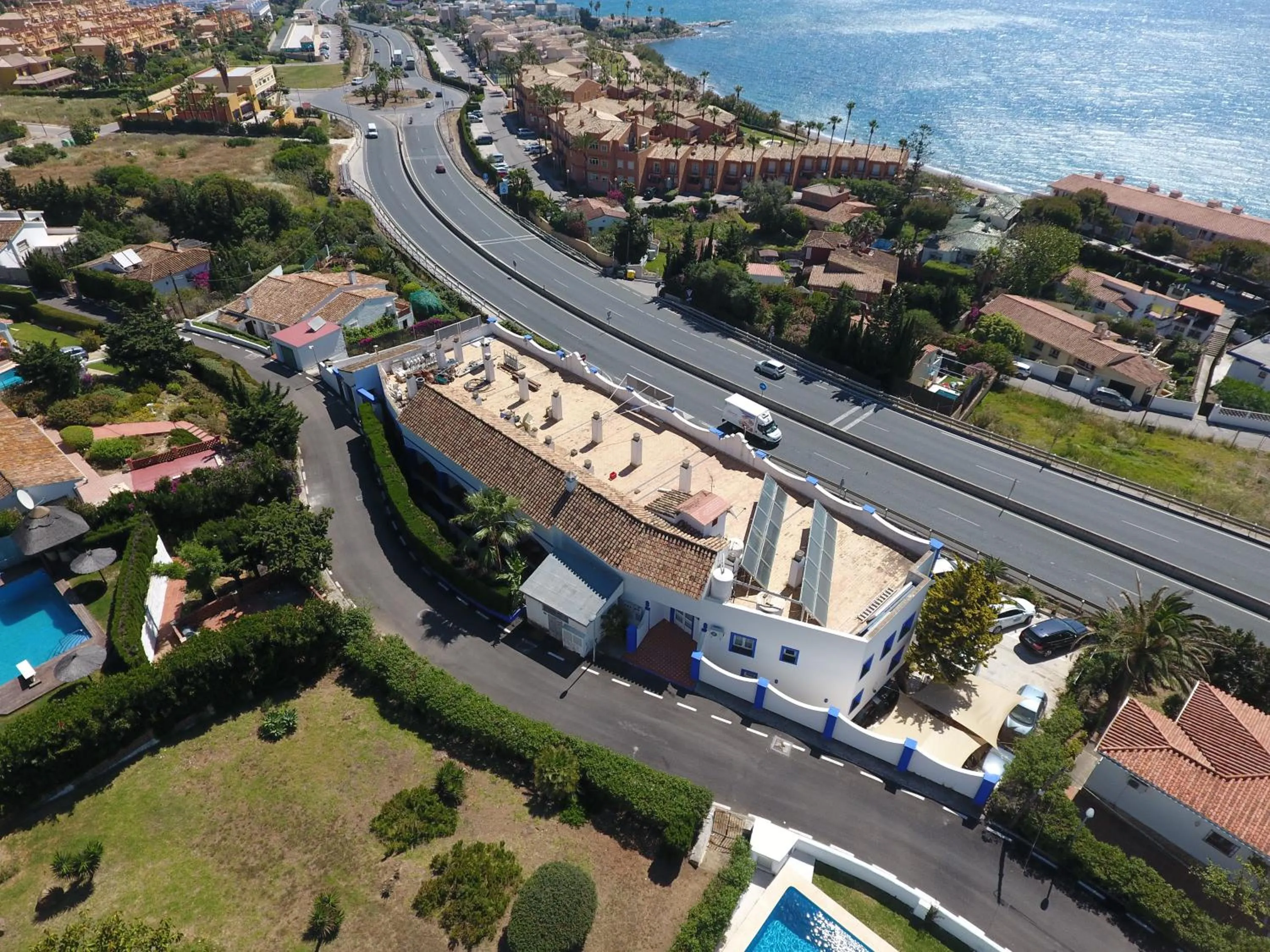Bird's eye view in Hotel Piedra Paloma
