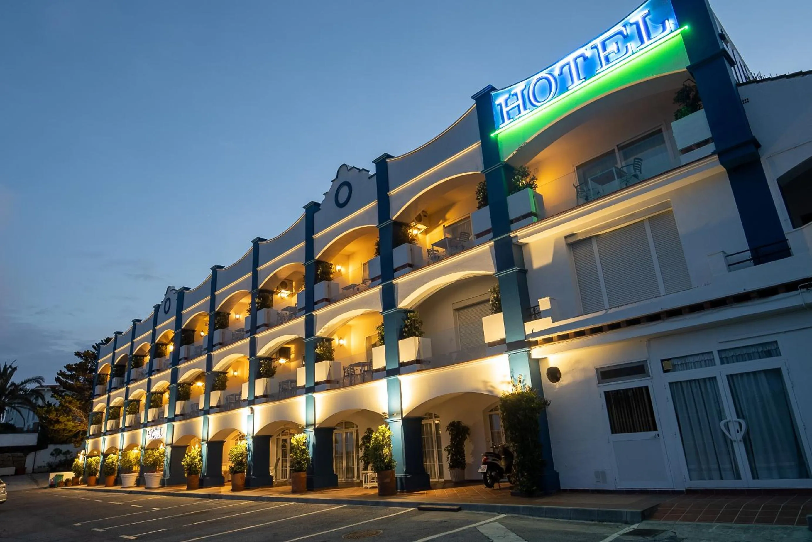 Property building in Hotel Piedra Paloma