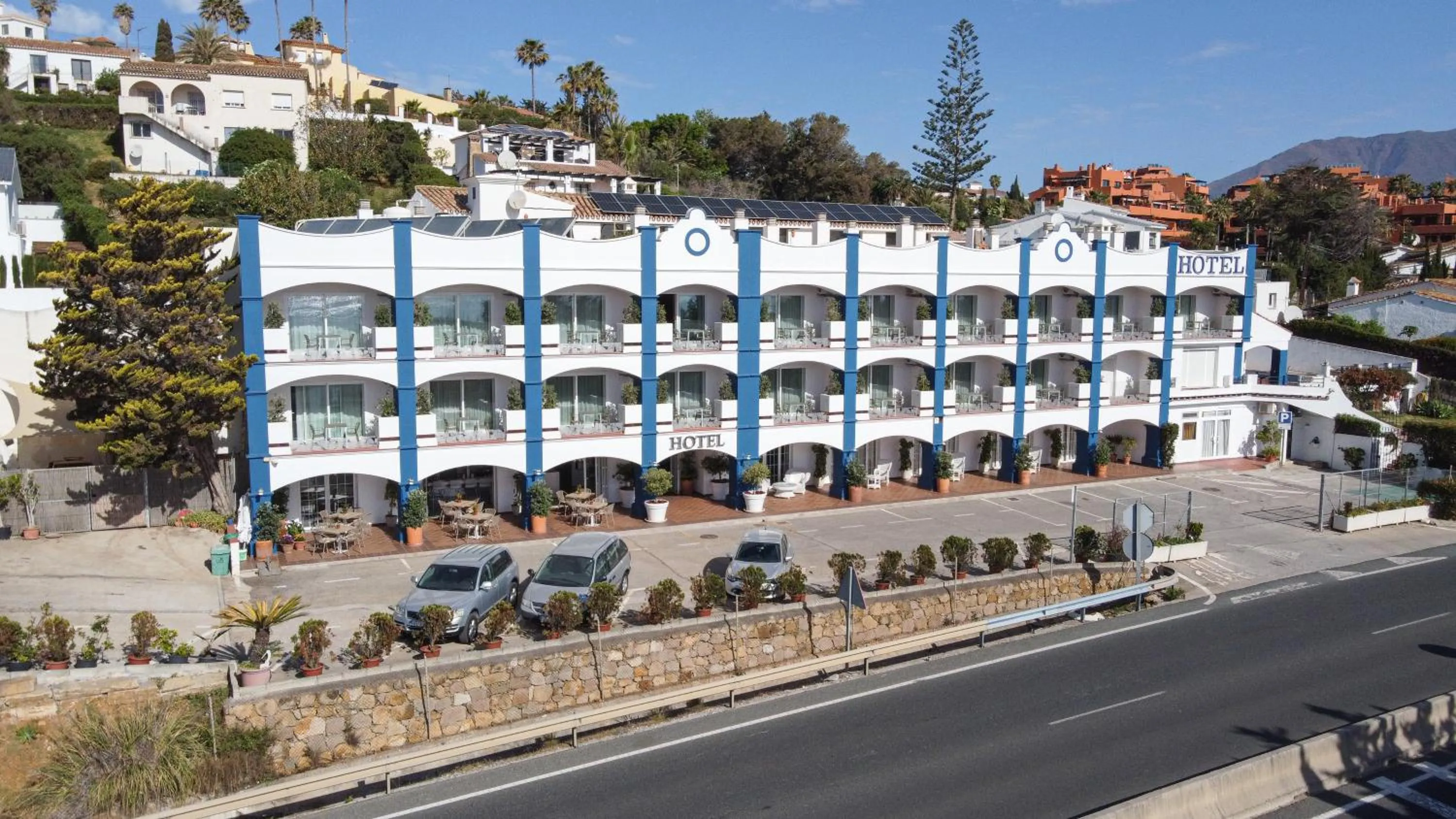 Property building in Hotel Piedra Paloma