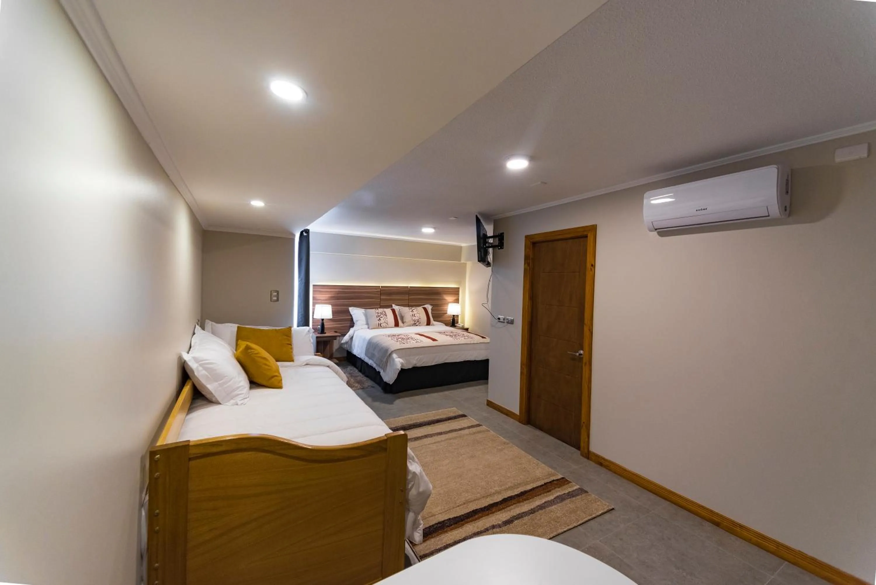 Bed in Hotel Insigne