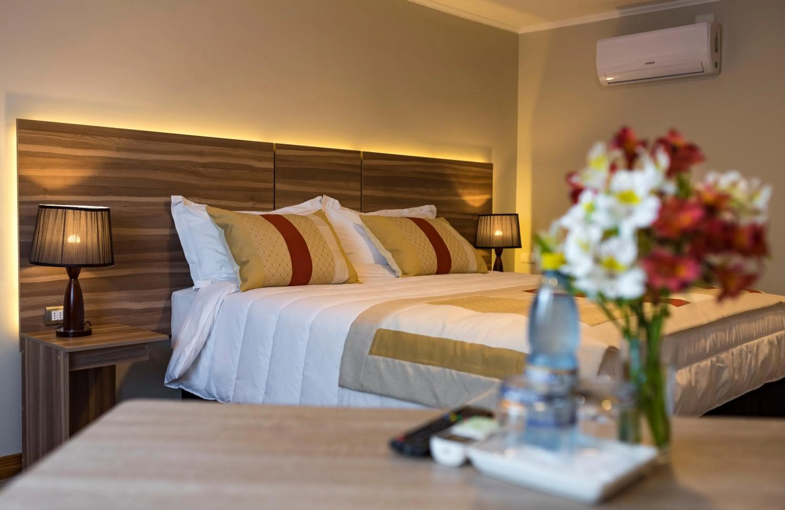 Bed in Hotel Insigne