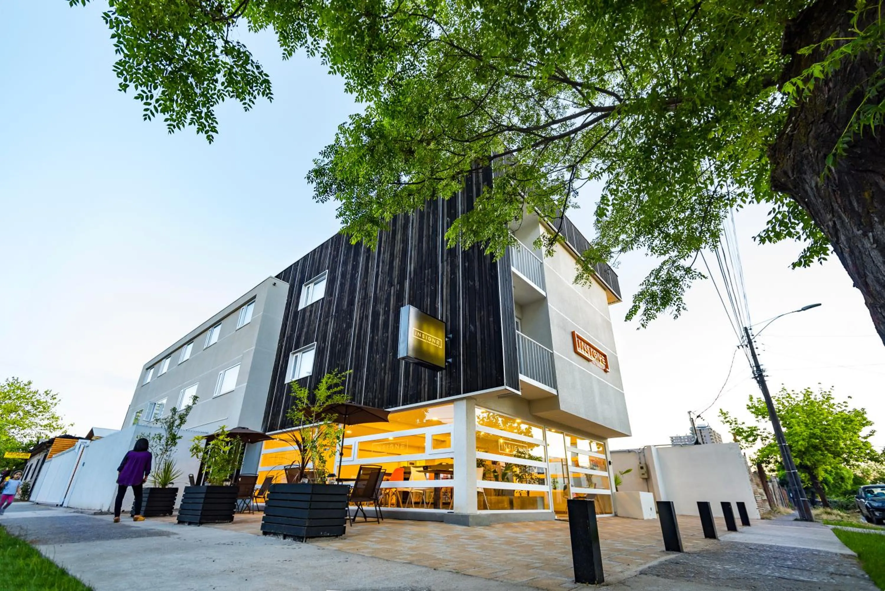 Facade/entrance in Hotel Insigne