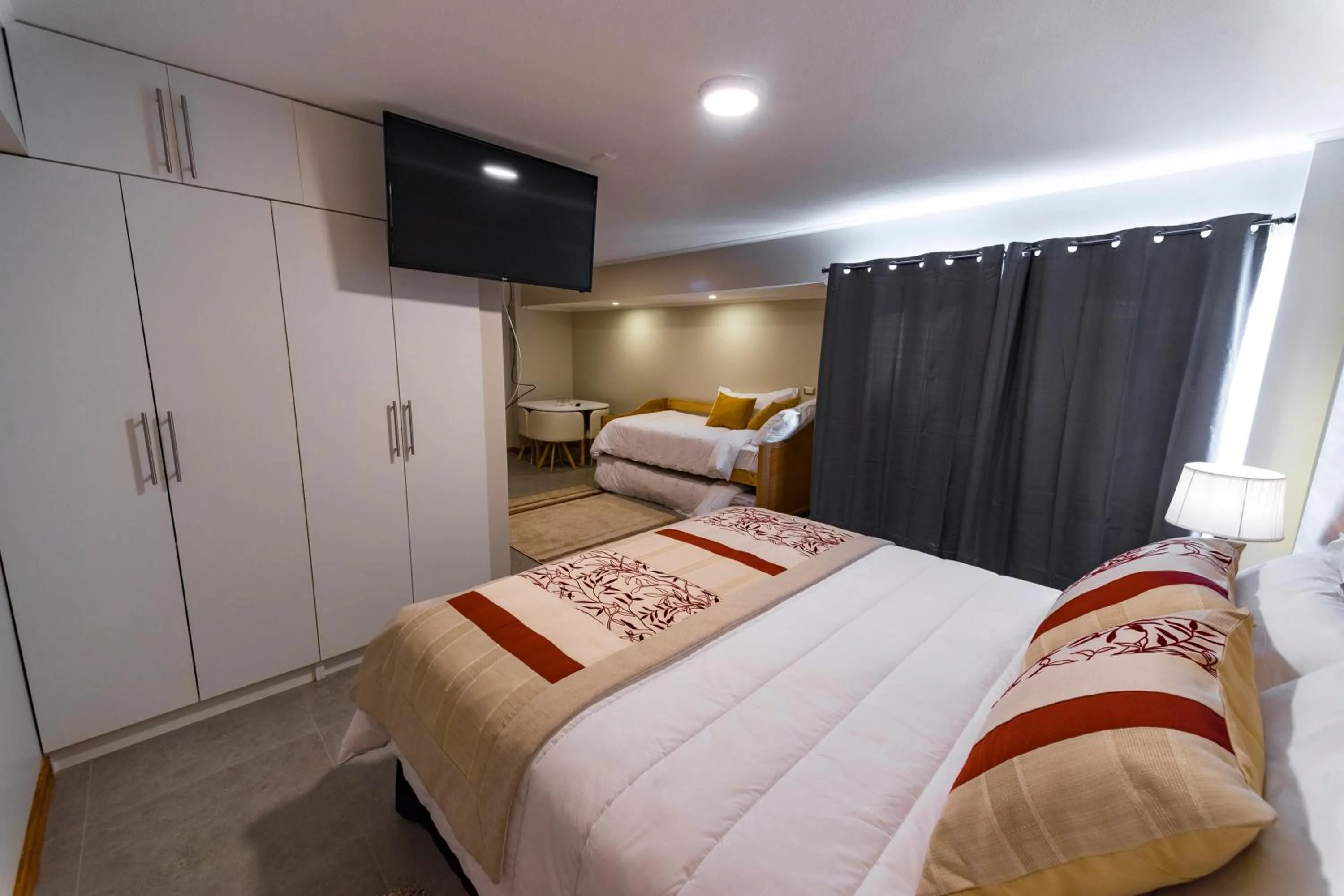 Bed in Hotel Insigne